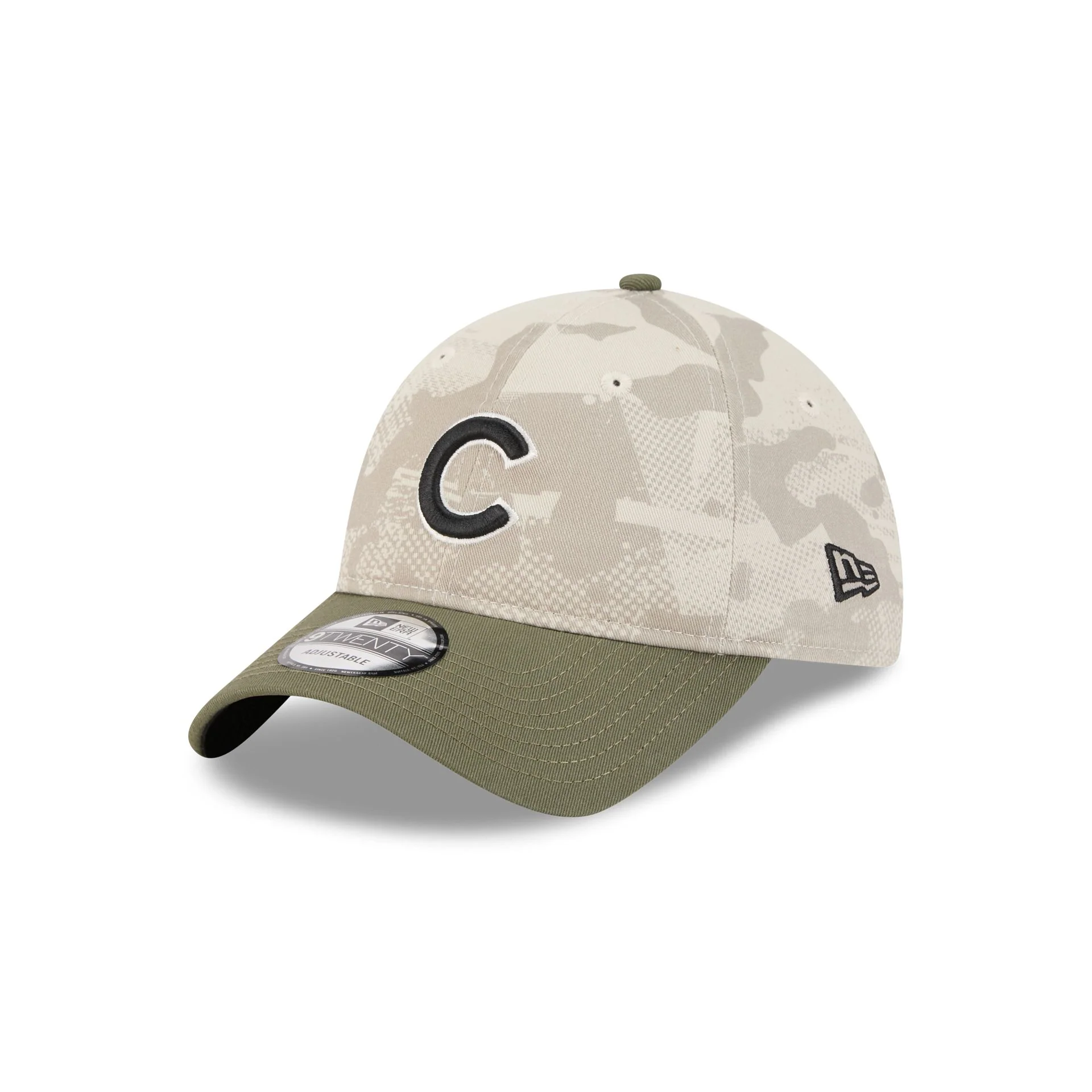 Chicago Cubs Armed Forces Day 2025 Kids 9TWENTY Adjustable Hat