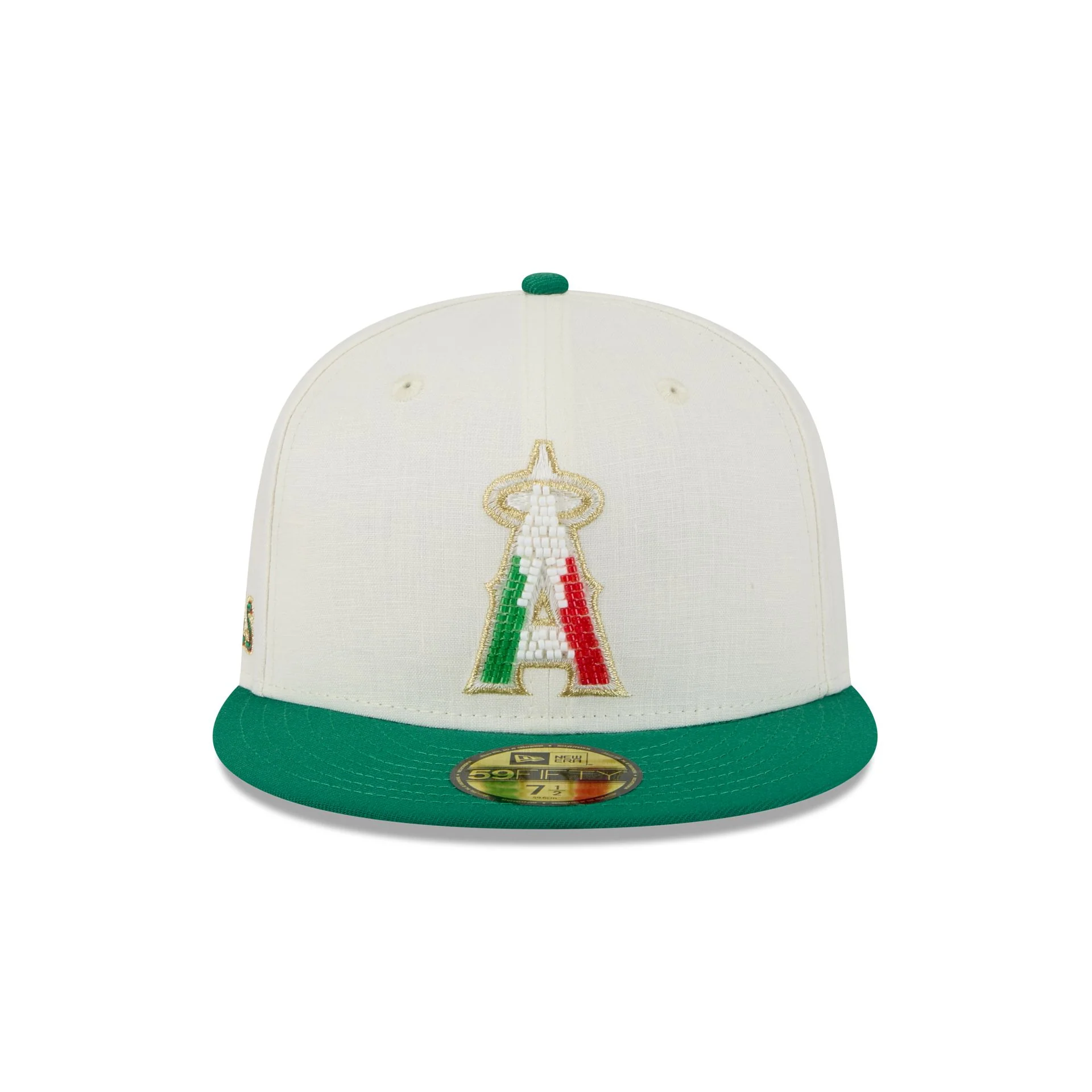 Los Angeles Angels Beaded Linen 59FIFTY Fitted Hat