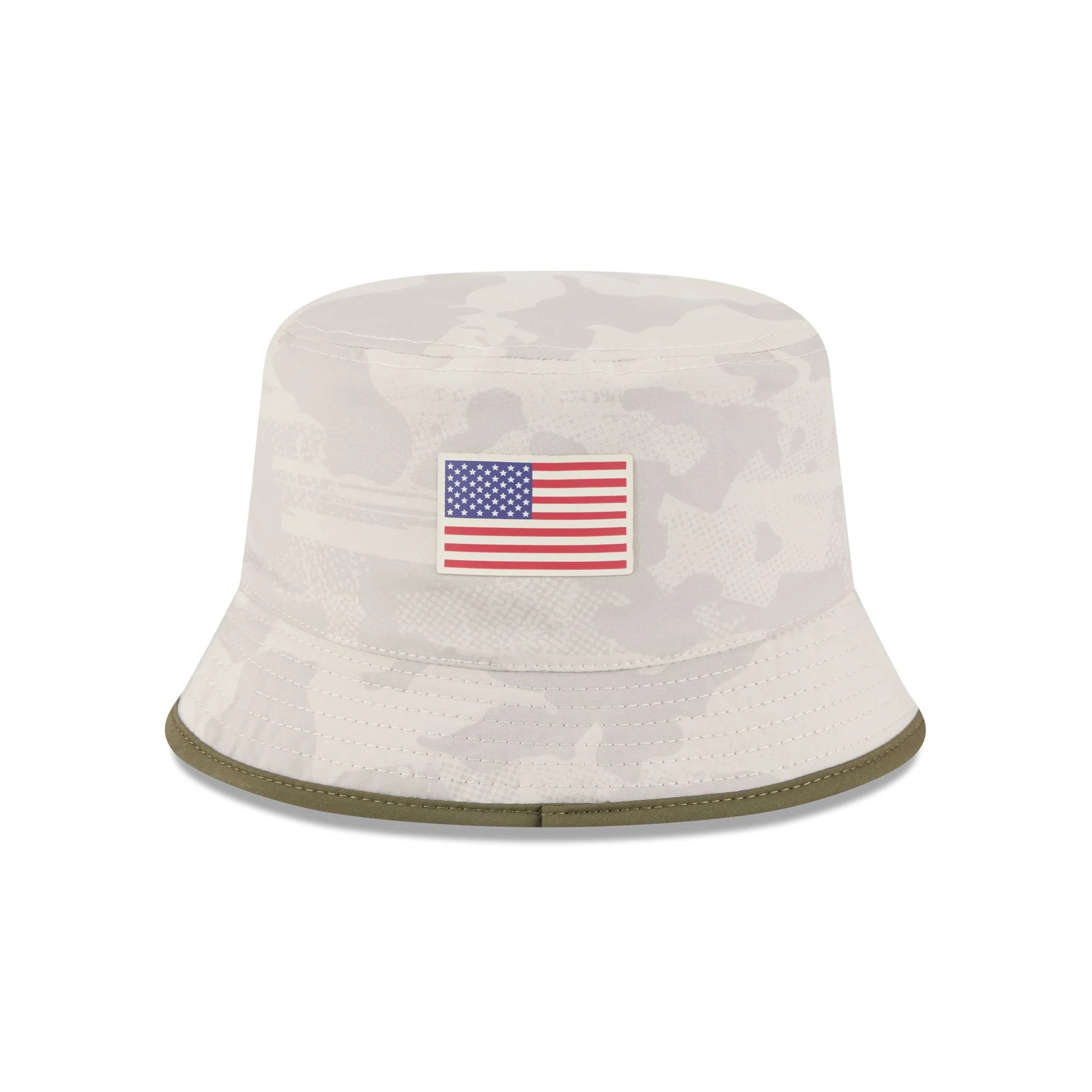 Atlanta Braves Armed Forces Day 2025 Reversible Bucket Hat