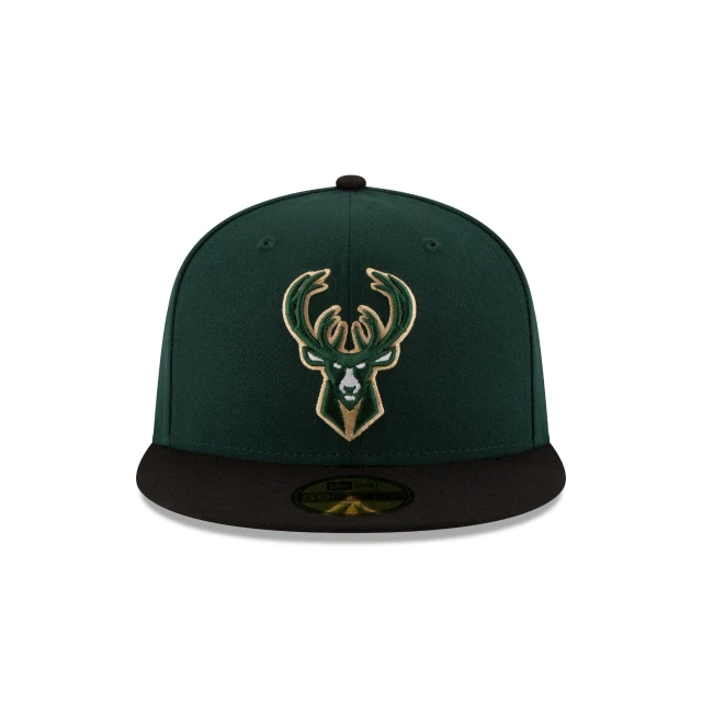 Milwaukee Bucks 2Tone 59FIFTY Fitted Hat