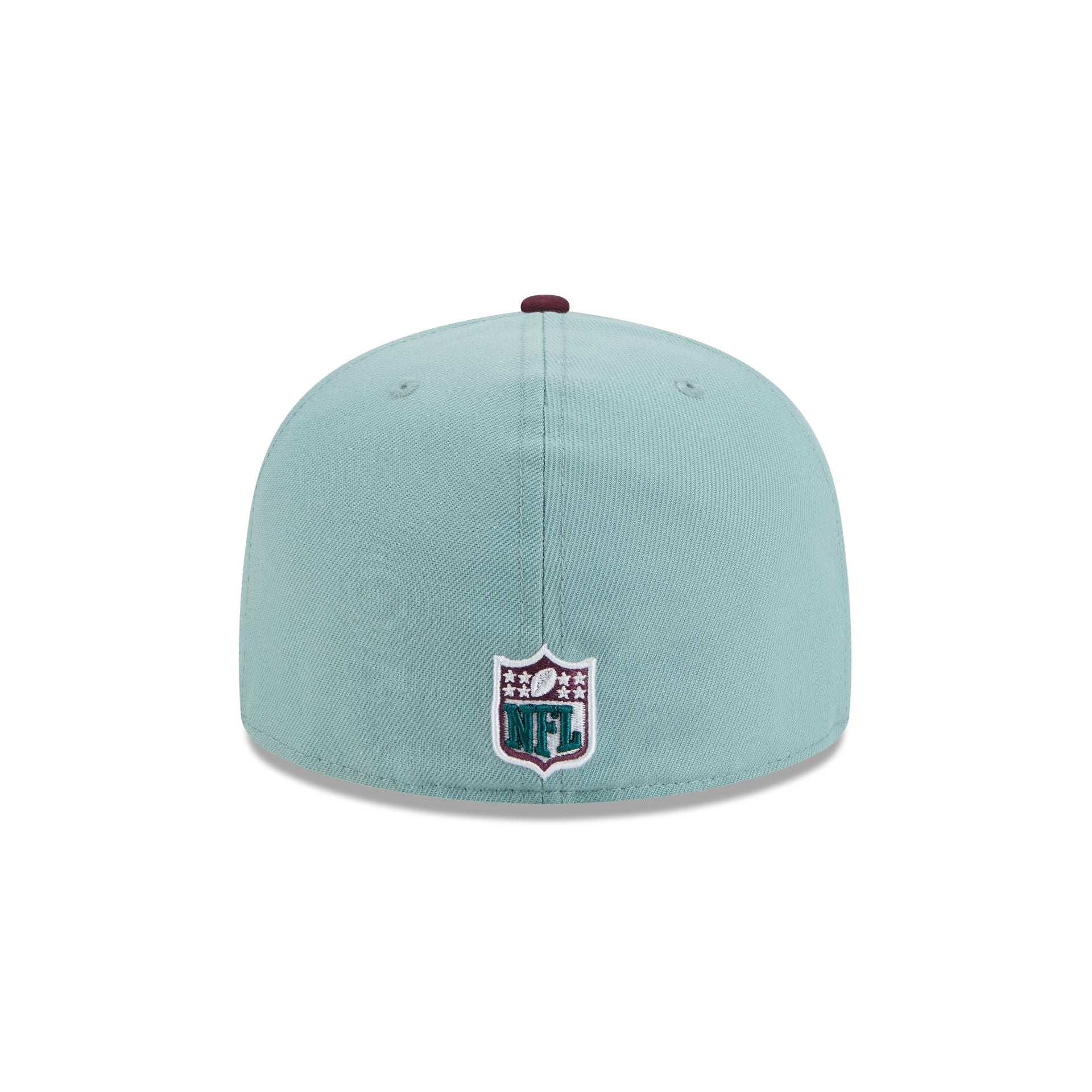 Miami Dolphins Beach Kiss Blue 59FIFTY A-Frame Fitted Hat