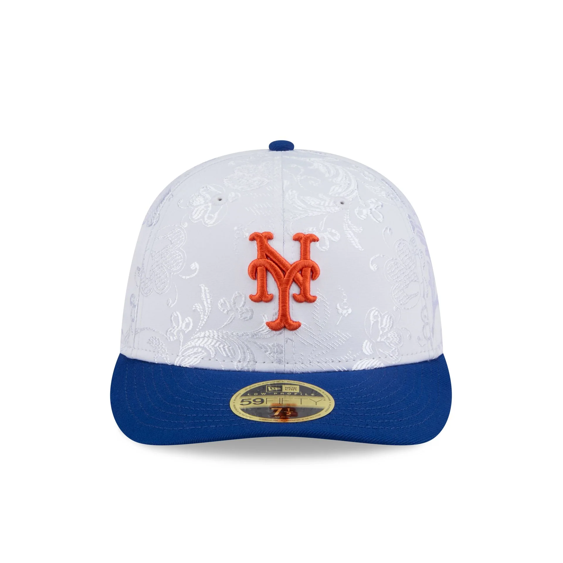 New York Mets Floral Shine Low Profile 59FIFTY Fitted Hat