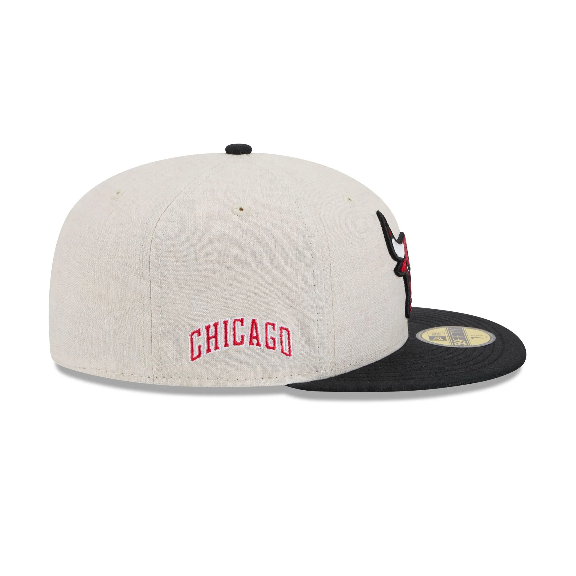 Chicago Bulls Linen 59FIFTY Fitted Hat