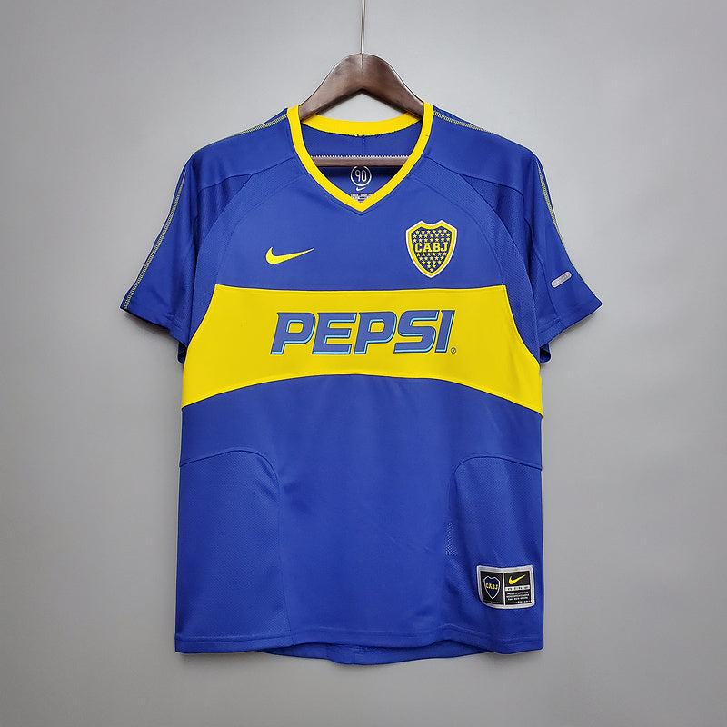 Boca Juniors Home Jersey 03/04 Retro