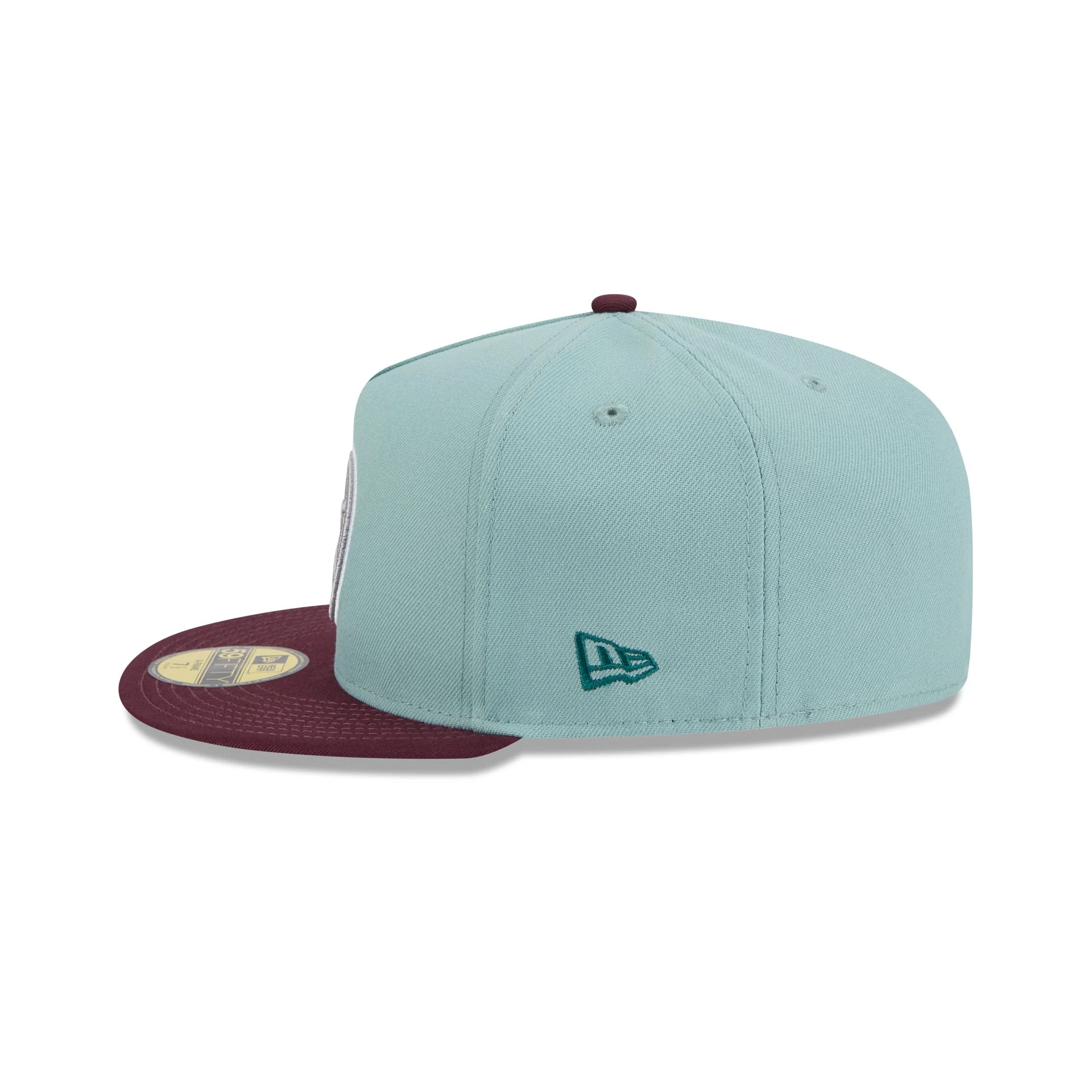 Denver Nuggets Beach Kiss Blue 59FIFTY A-Frame Fitted Hat