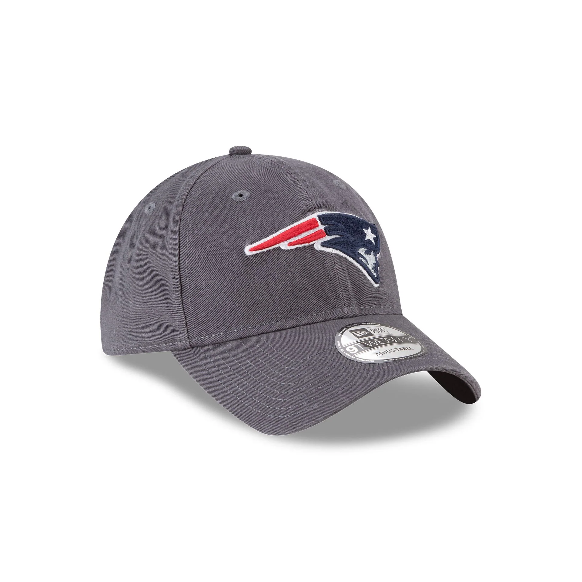 New England Patriots NFL Core Classic Graphite 9TWENTY Adjustable