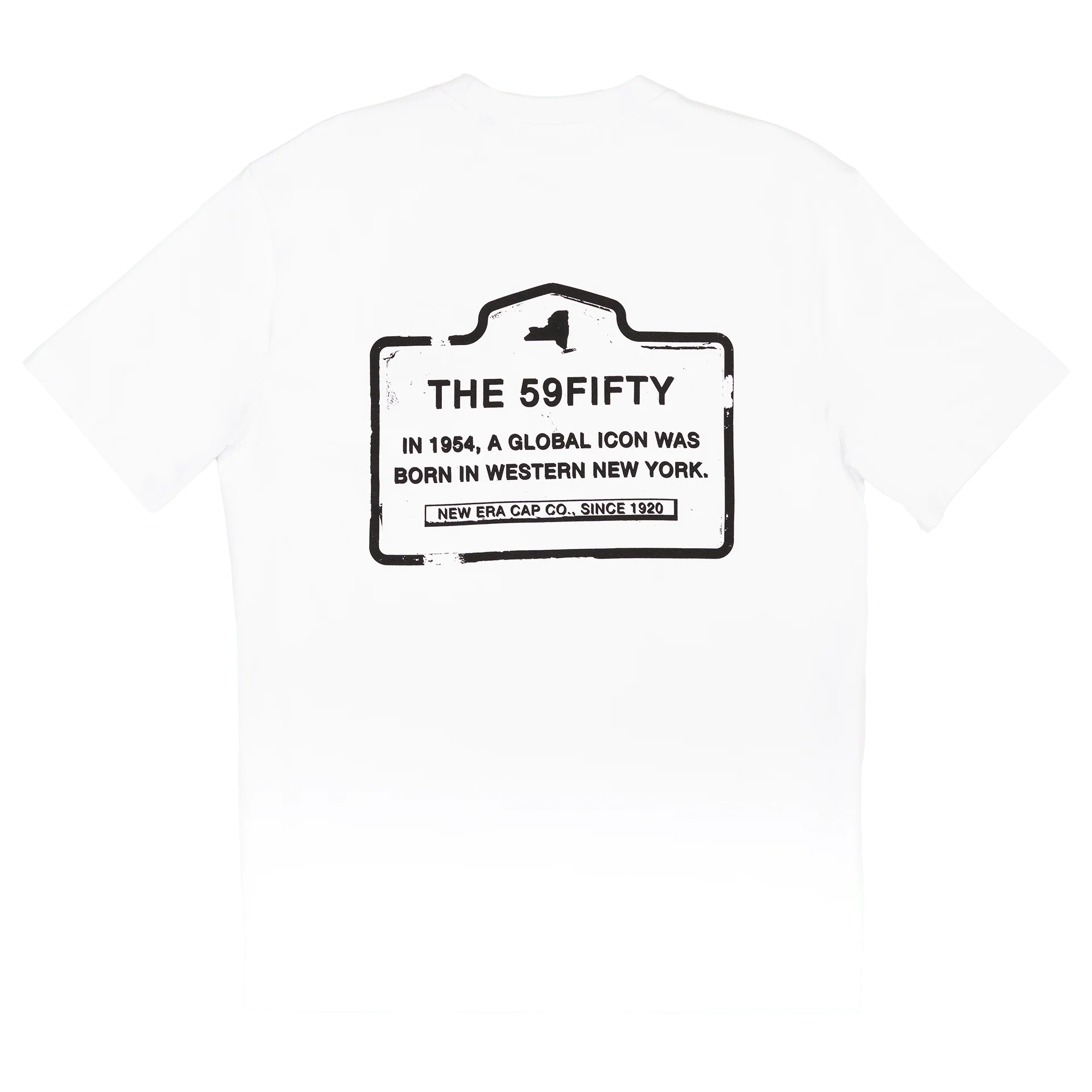 New Era Branded Landmark Optic White T-Shirt