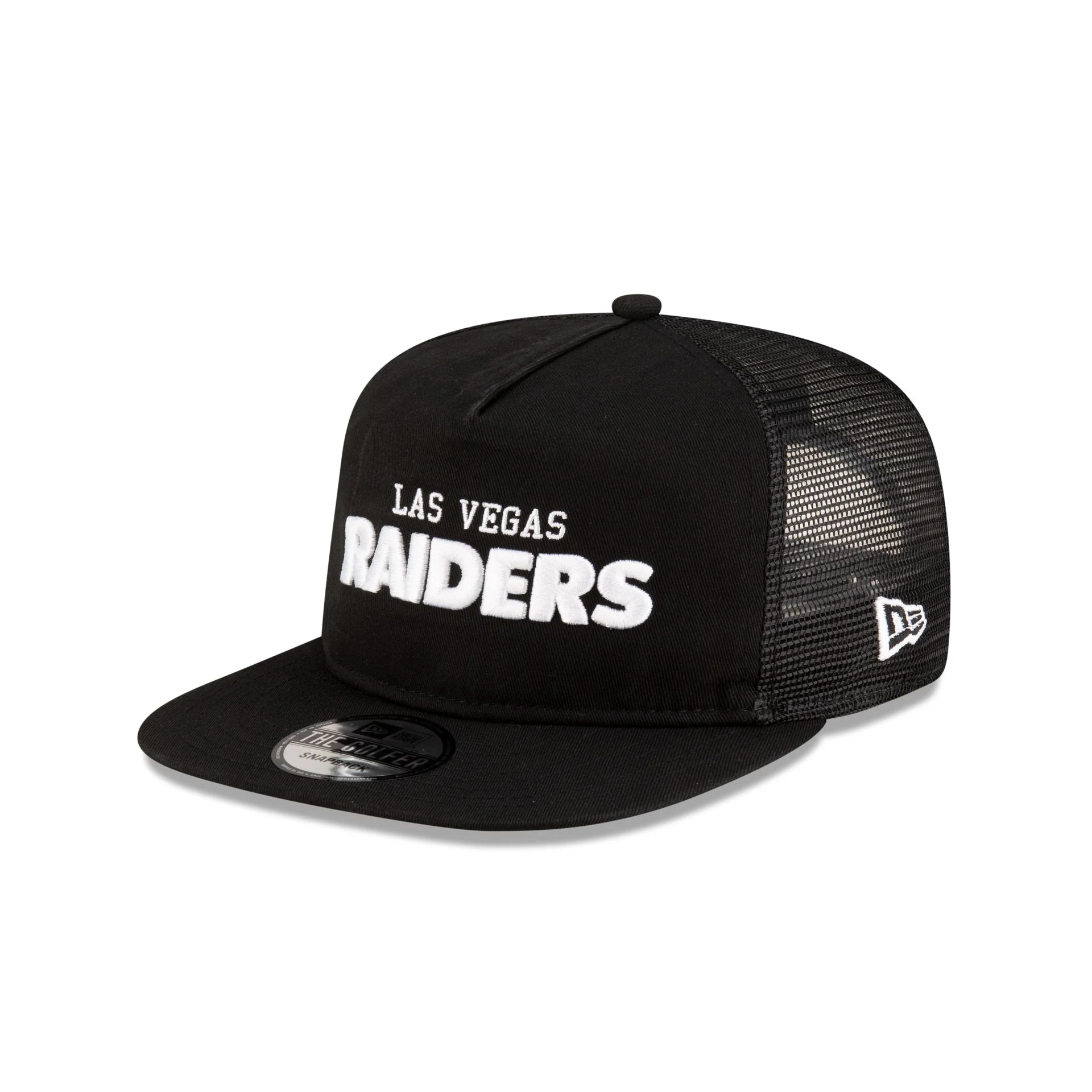Las Vegas Raiders Washed Script Golfer Snapback