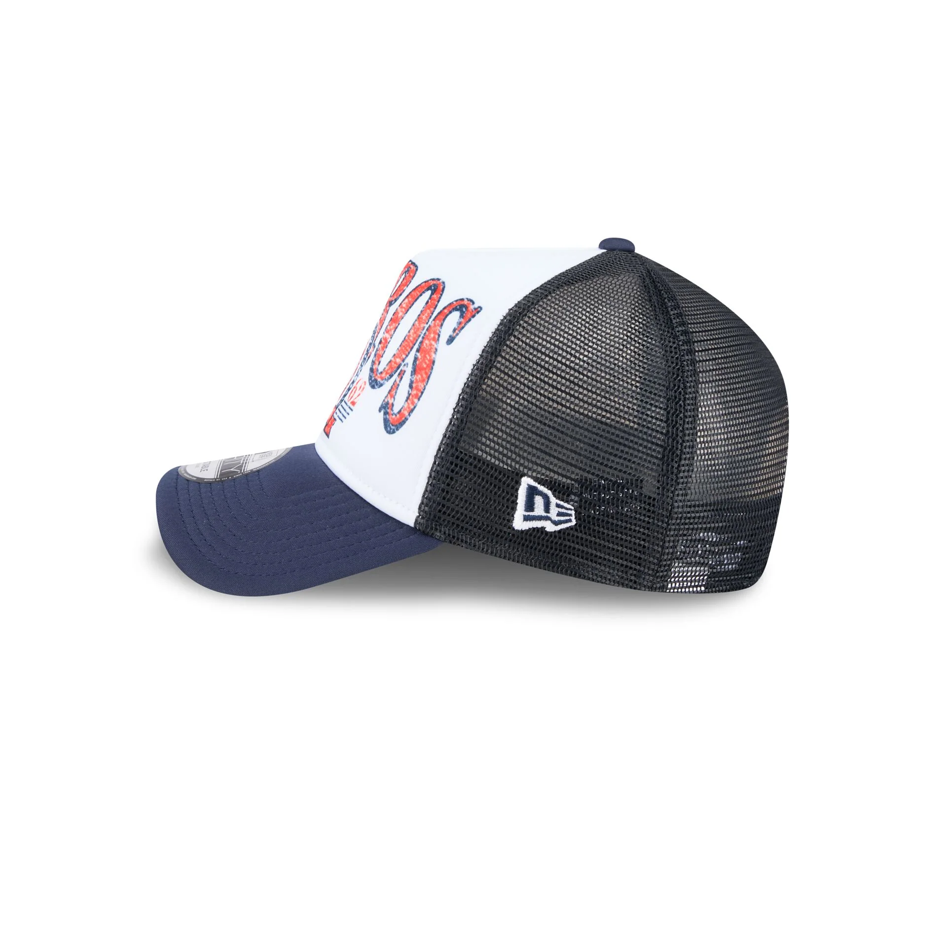 Houston Astros Distressed 9FORTY A-Frame Trucker Hat