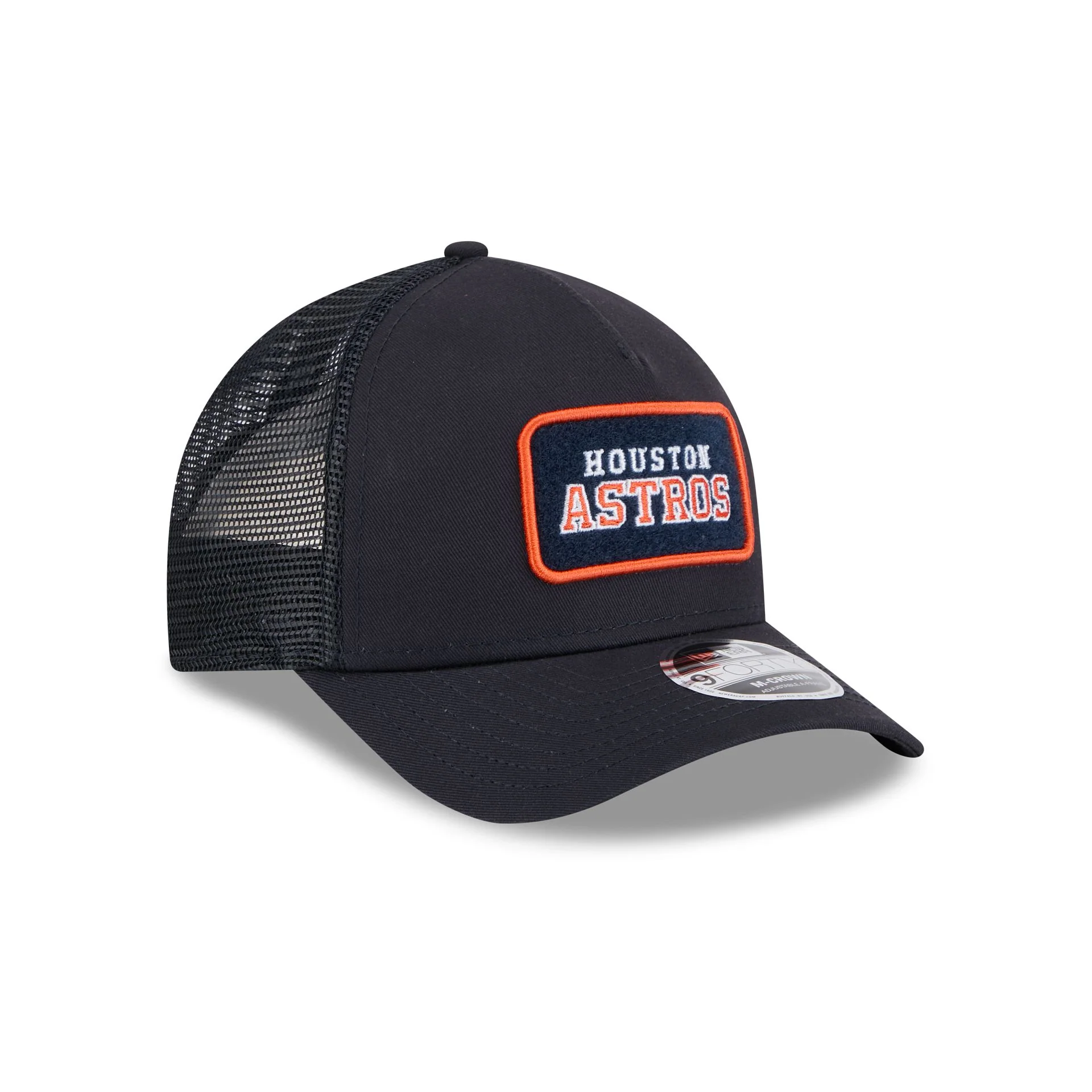 Houston Astros Tonal Patch 9FORTY M-Crown A-Frame Trucker Hat