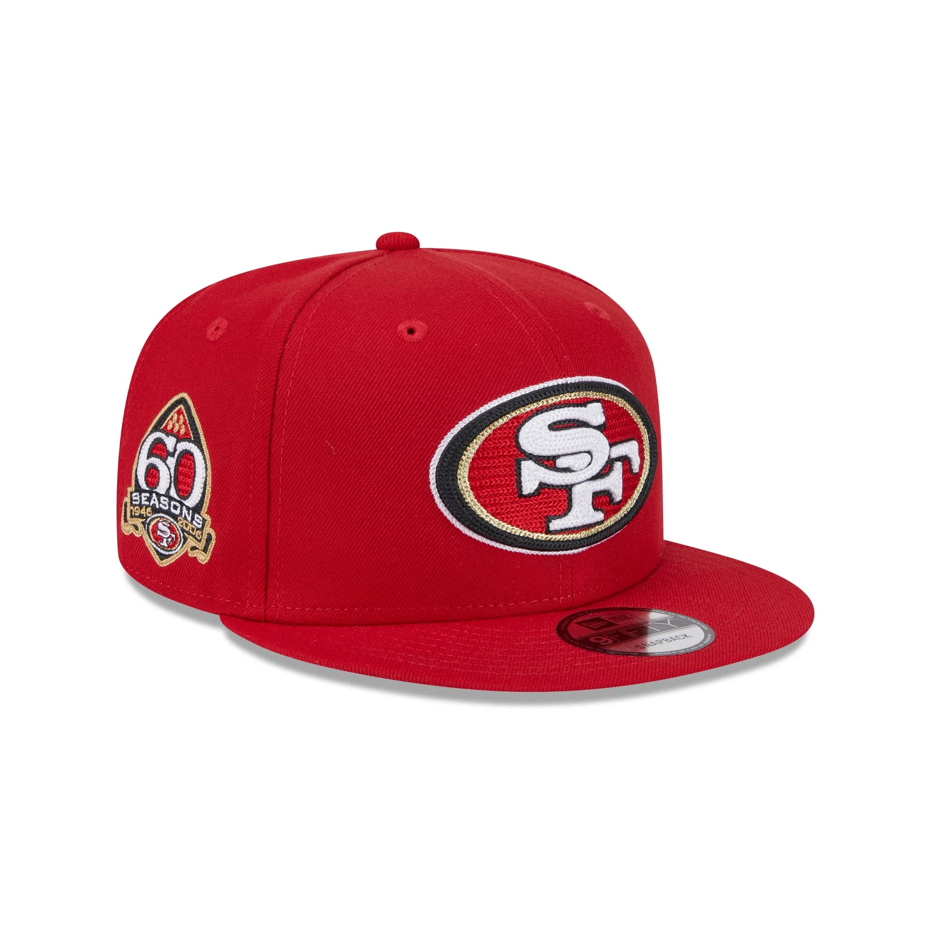 Alpha Industries x San Francisco 49ers Red 9FIFTY Snapback Hat
