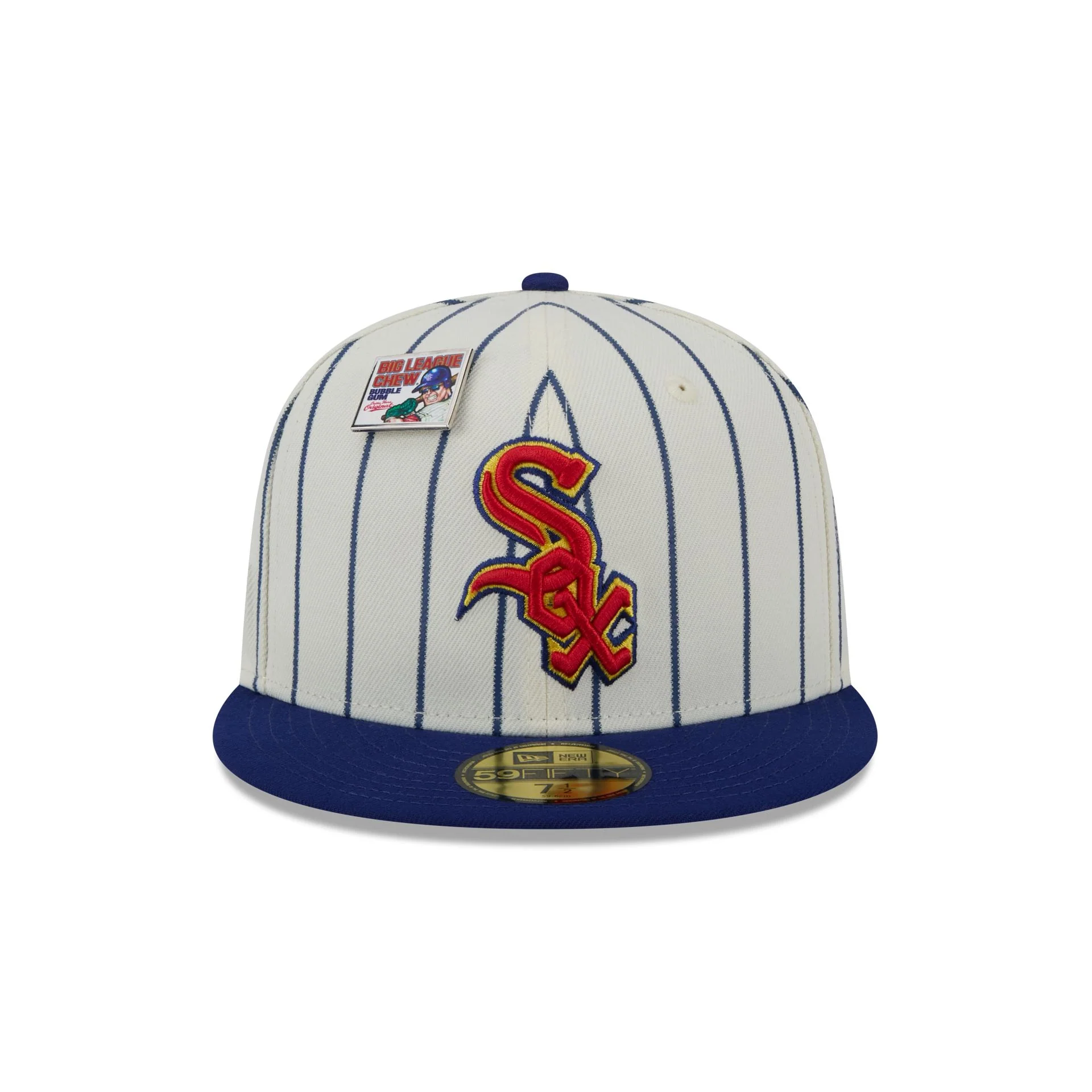 Big League Chew X Chicago White Sox Pinstripe 59FIFTY Fitted Hat