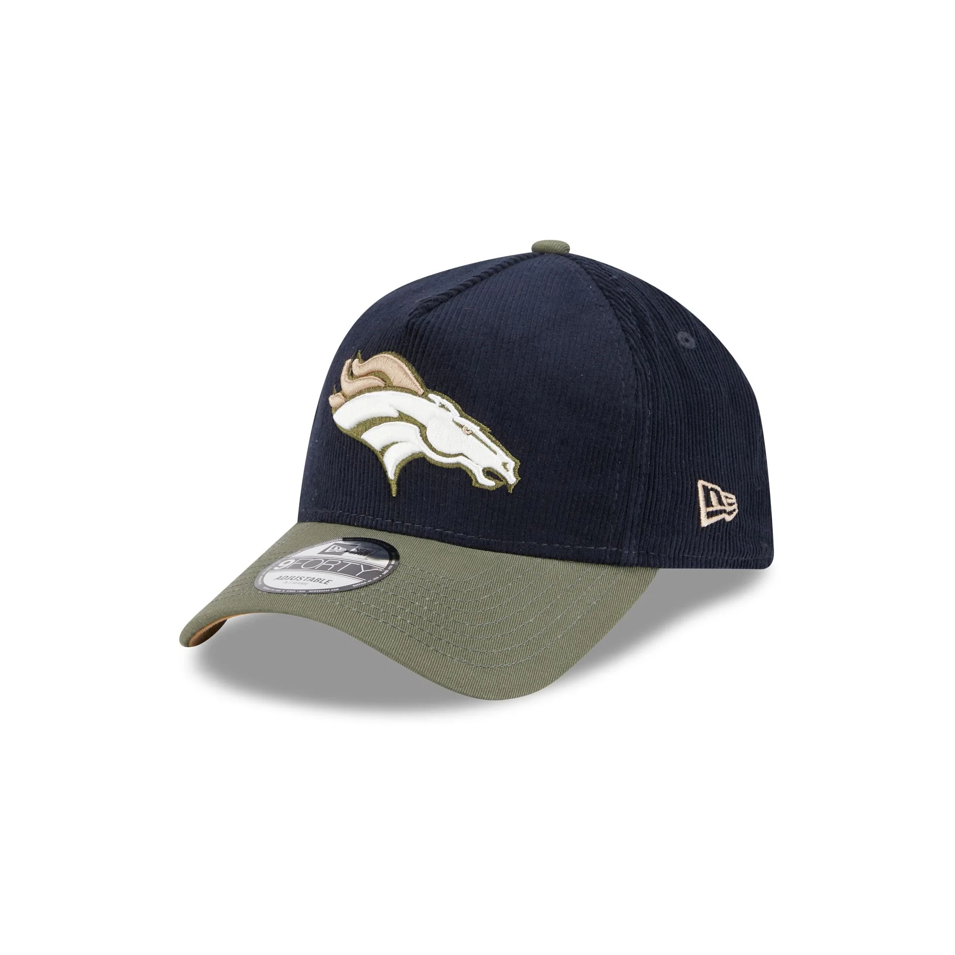 Denver Broncos Navy 9FORTY A-Frame Snapback Hat