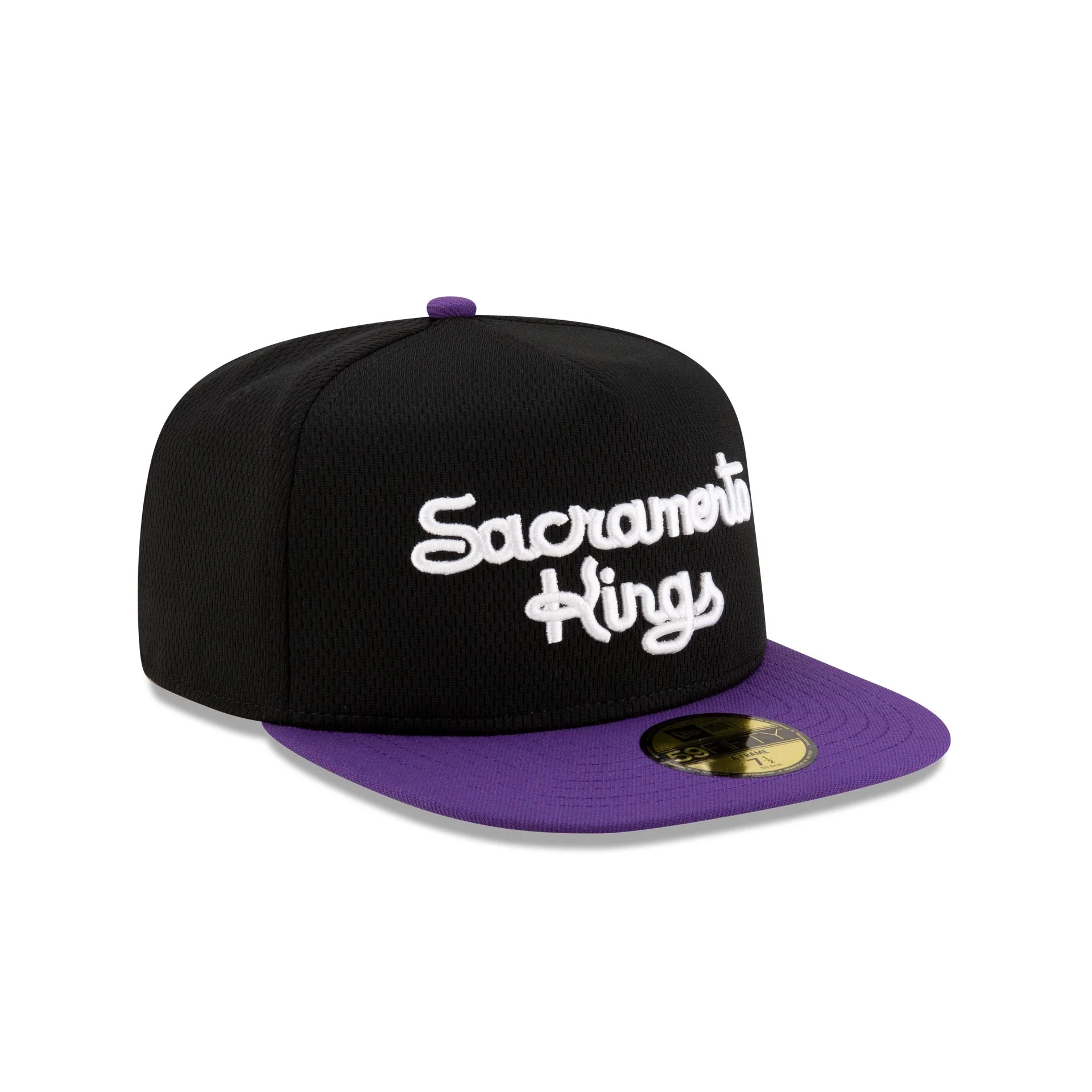 Sacramento Kings Dashmark Mesh 59FIFTY A-Frame Fitted Hat