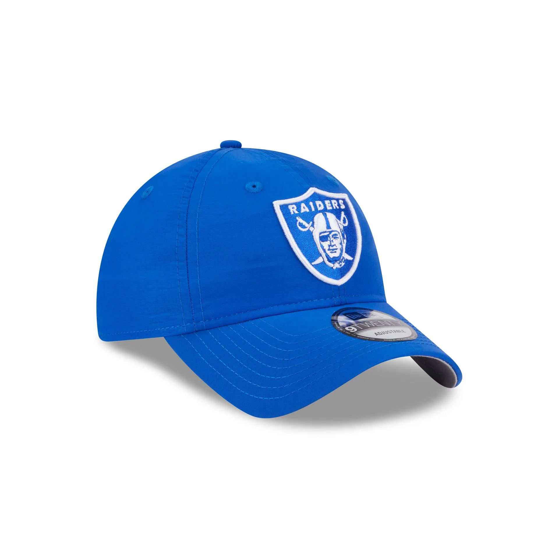Las Vegas Raiders Everyday Nylon Blue 9TWENTY Adjustable Hat