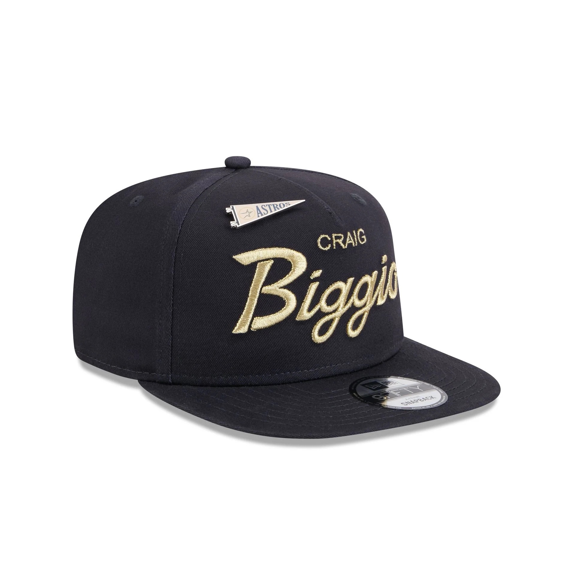 Houston Astros Craig Biggio 9FIFTY A-Frame Snapback Hat