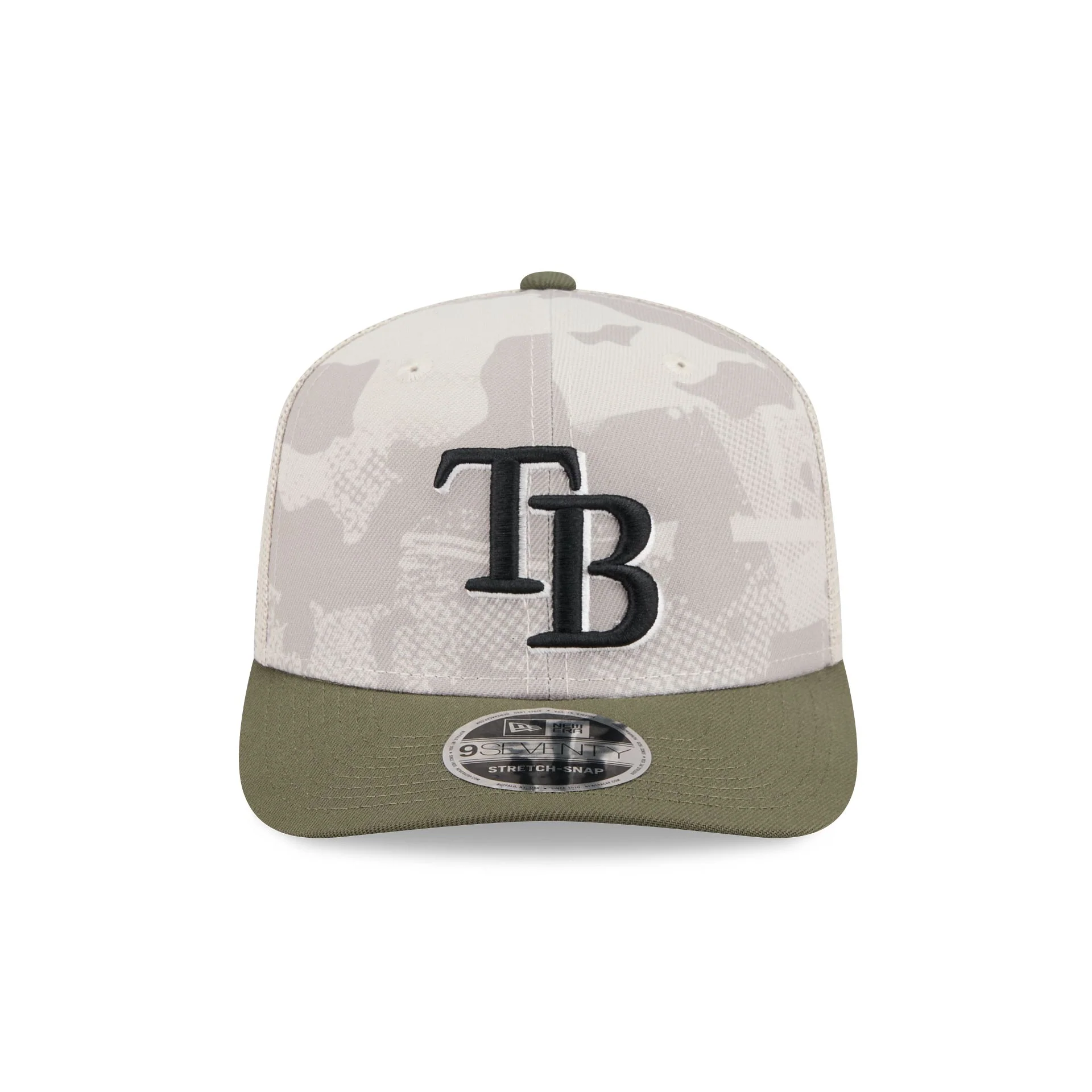 Tampa Bay Rays Armed Forces Day 2025 9SEVENTY Trucker Hat