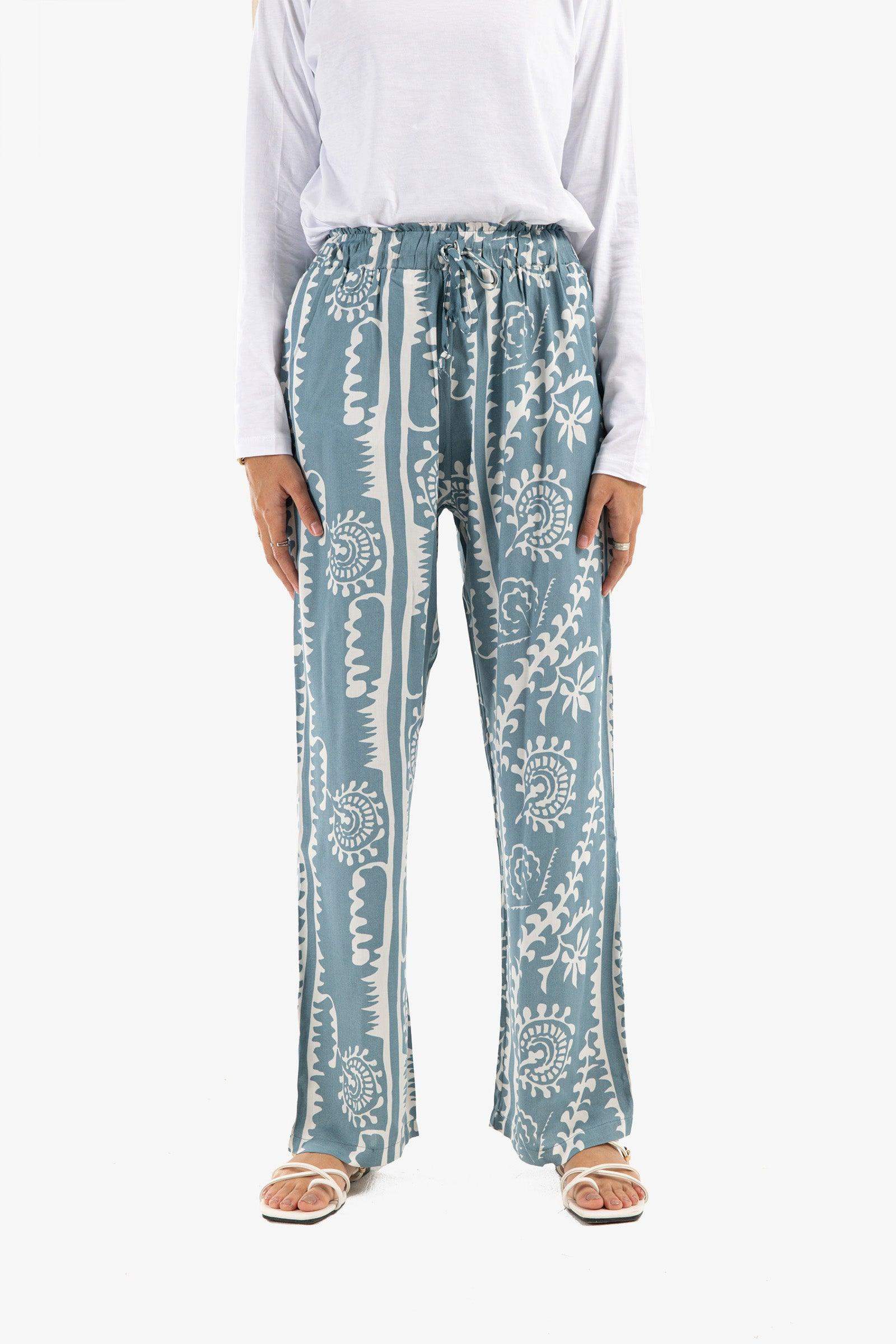 Straight Cut Printed Lounge Pants