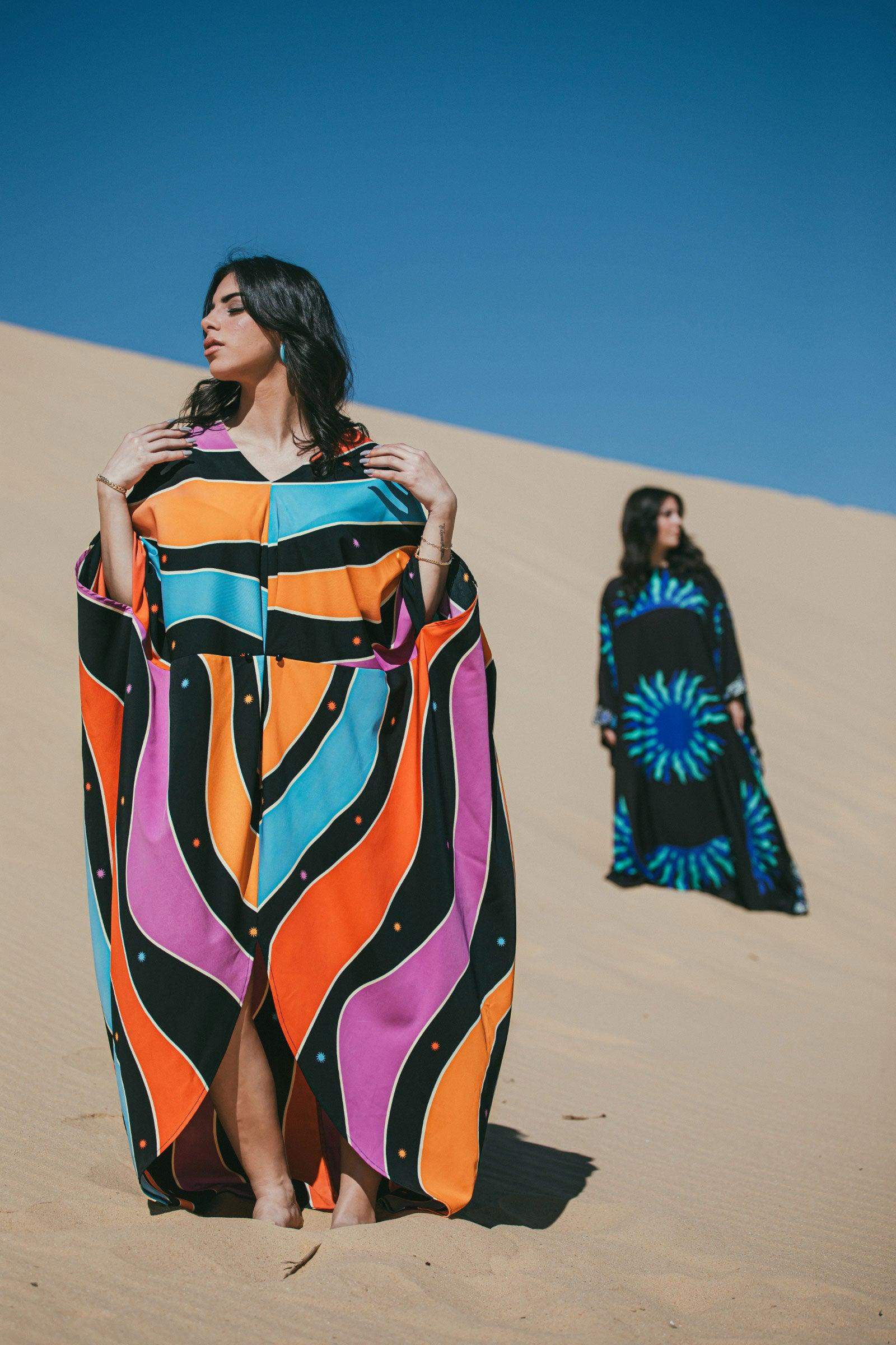 V-Neck Over Sized Poncho