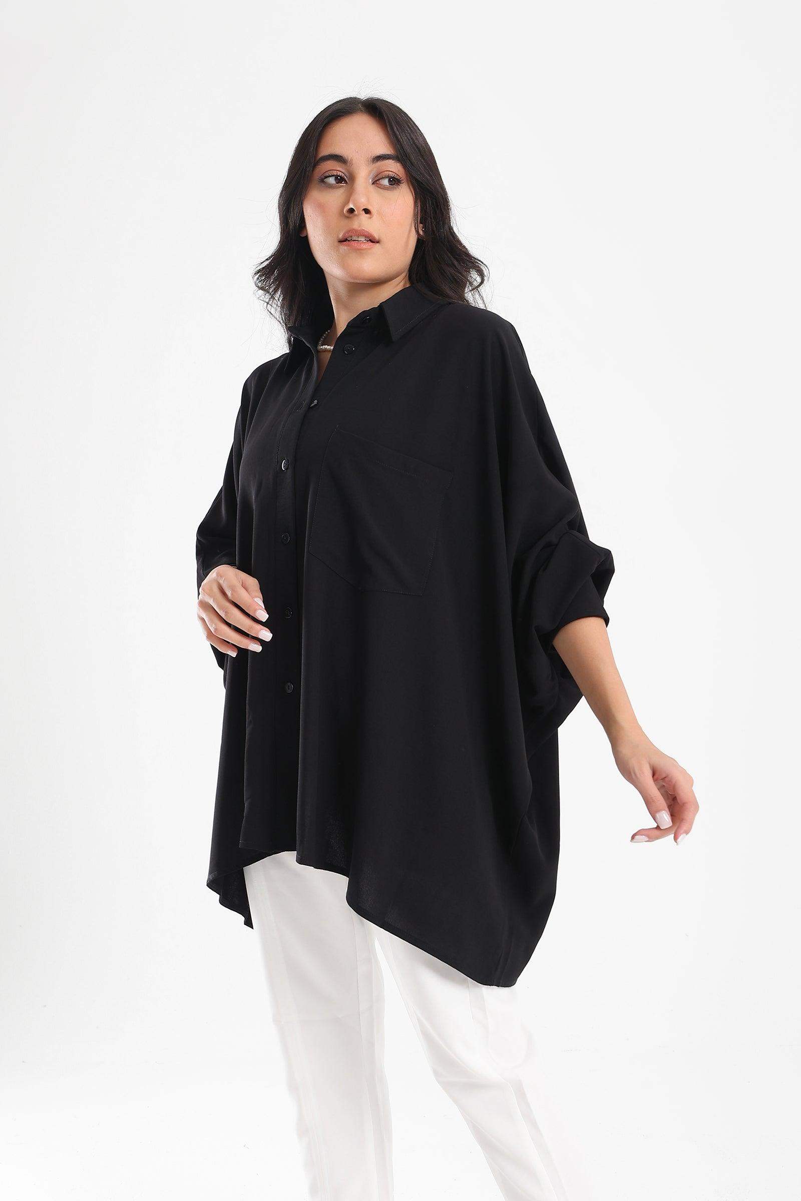 One Size Asymmetrical Shirt