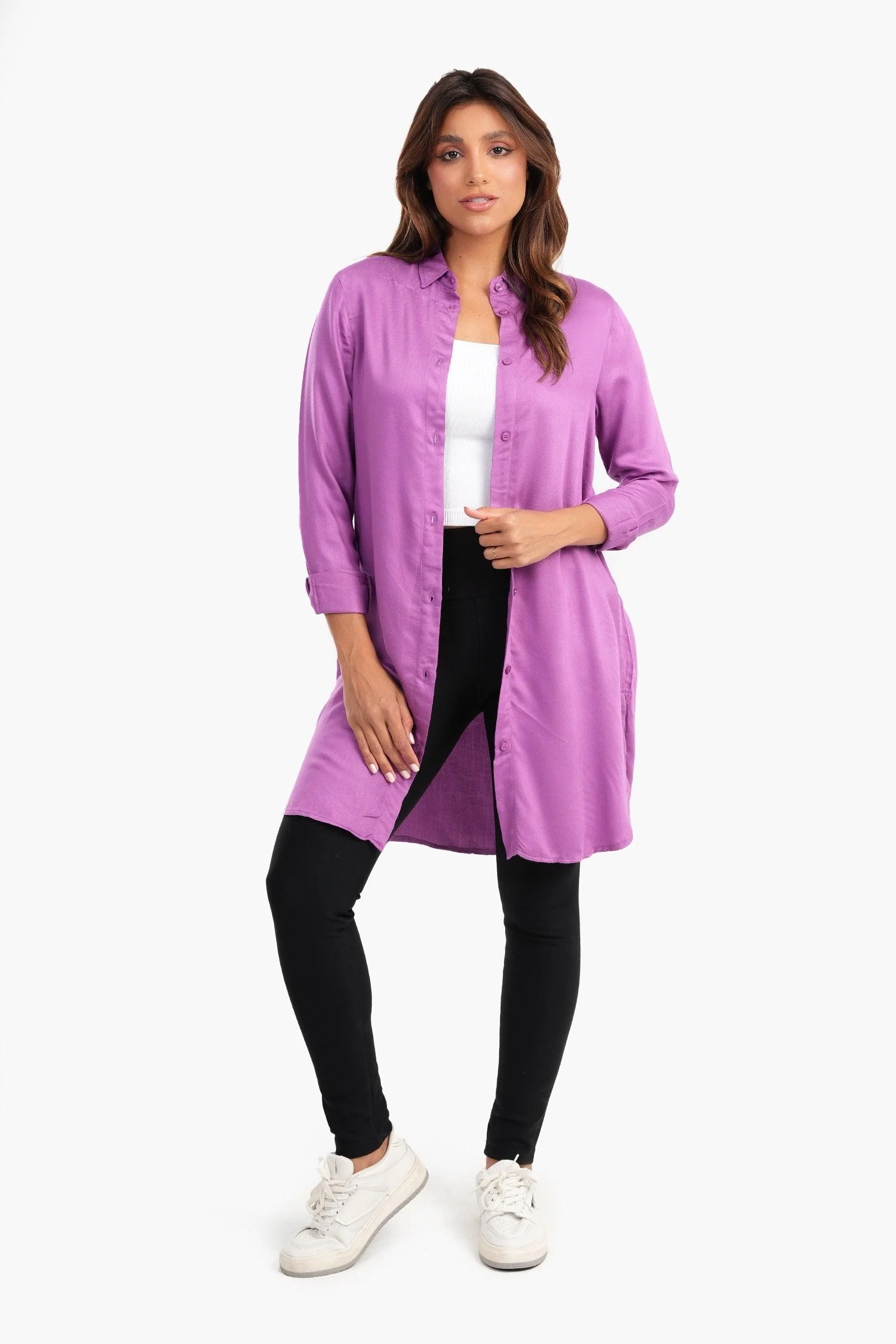 Poplin Long Shirt
