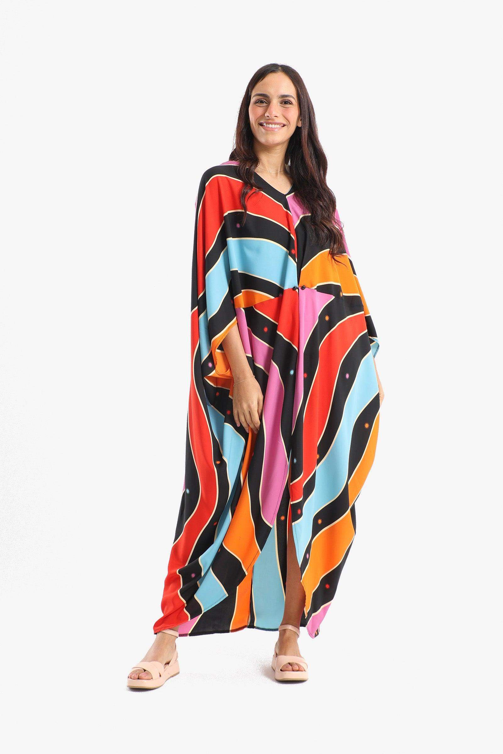 V-Neck Over Sized Poncho