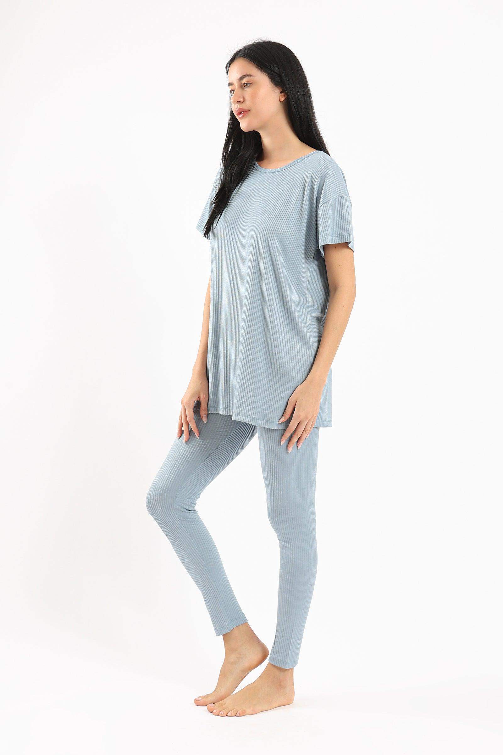 Ribbed Pyjama Set