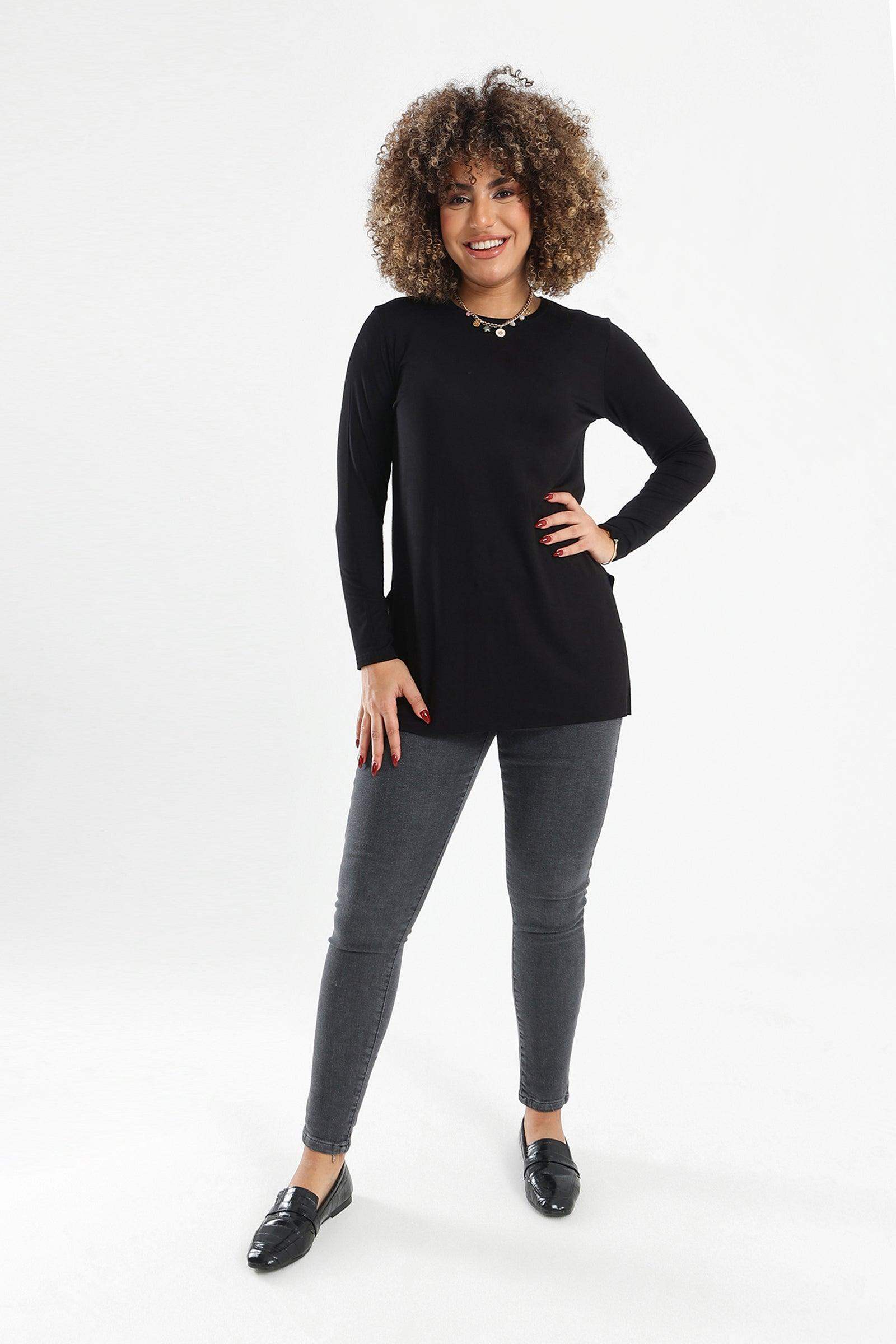 Plain Long Sleeves T-Shirt