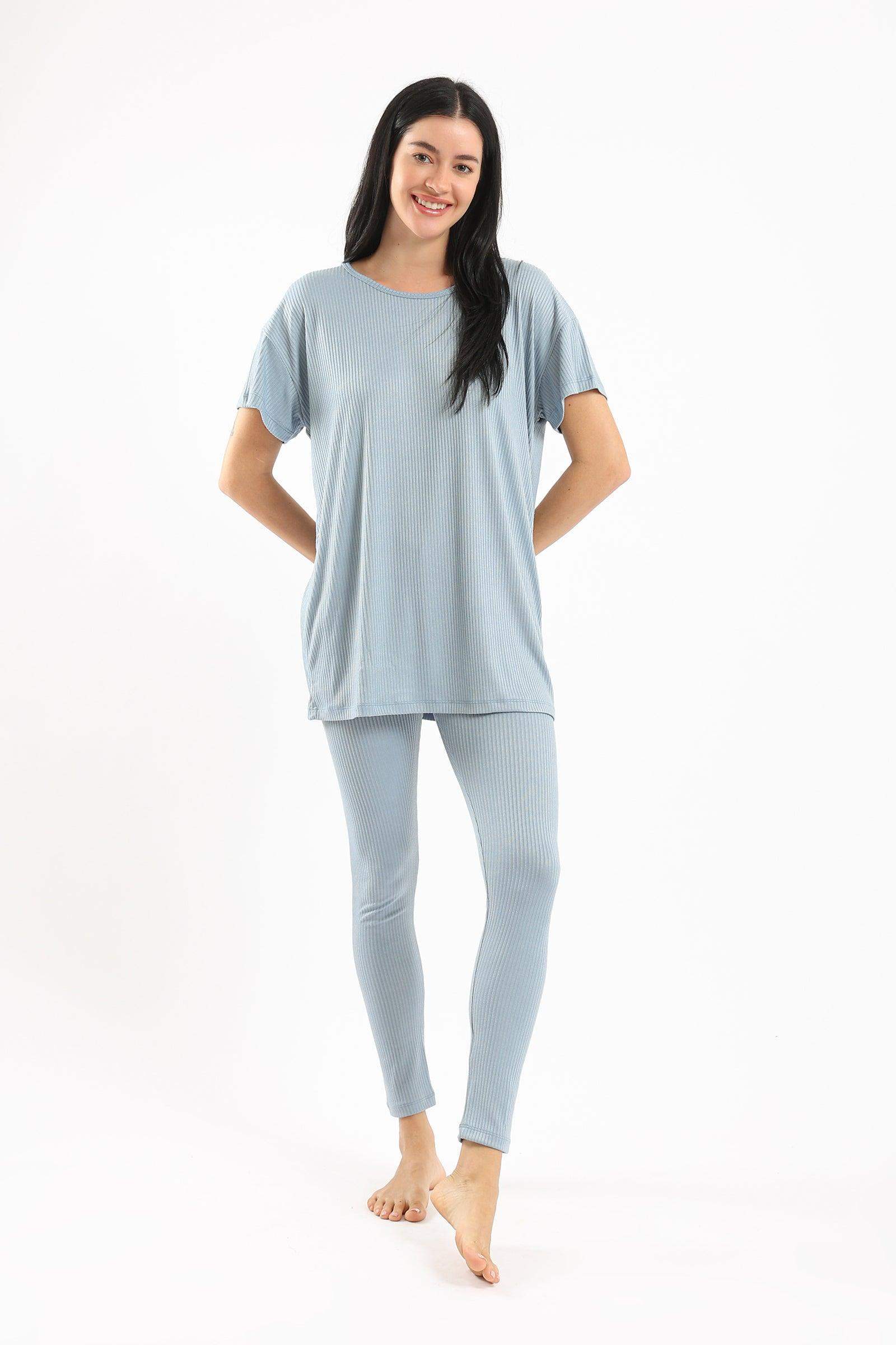 Ribbed Pyjama Set