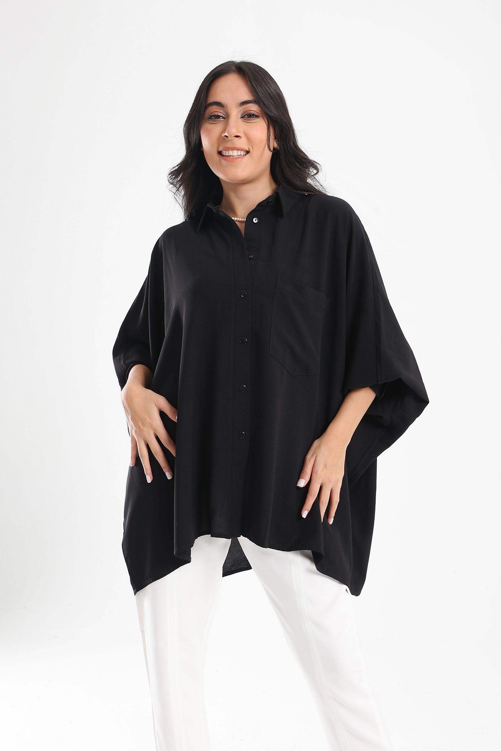 One Size Asymmetrical Shirt