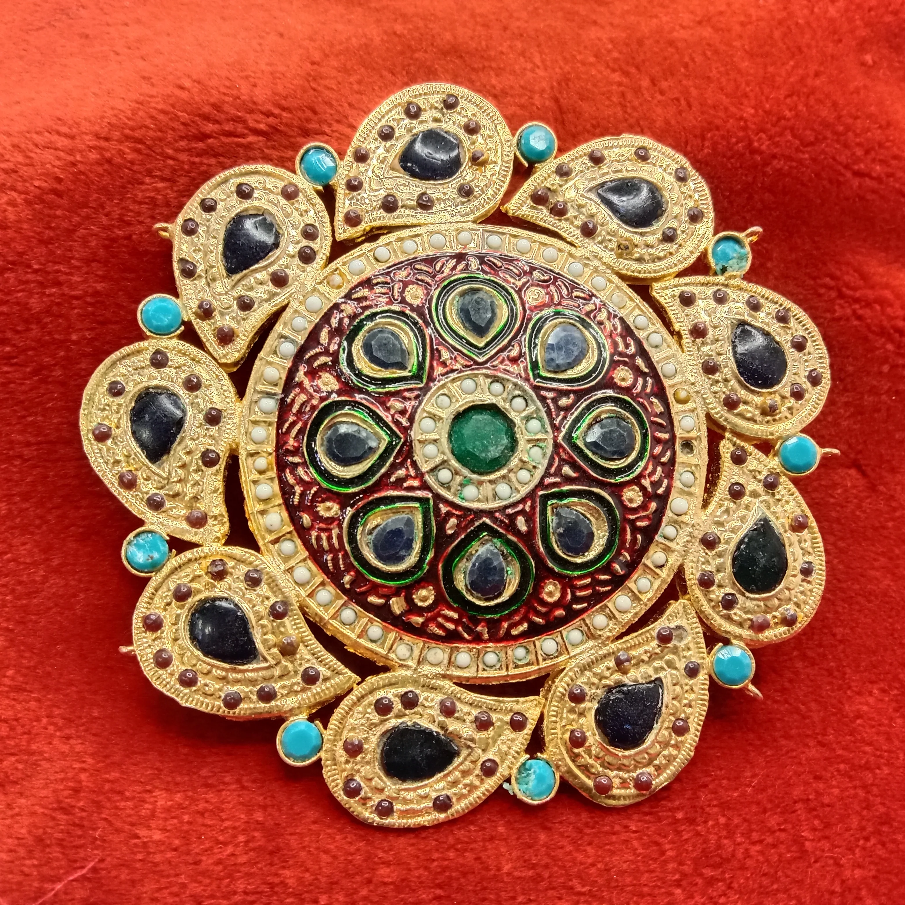 Black(1set) high quality  pendant set round shape (8cm)