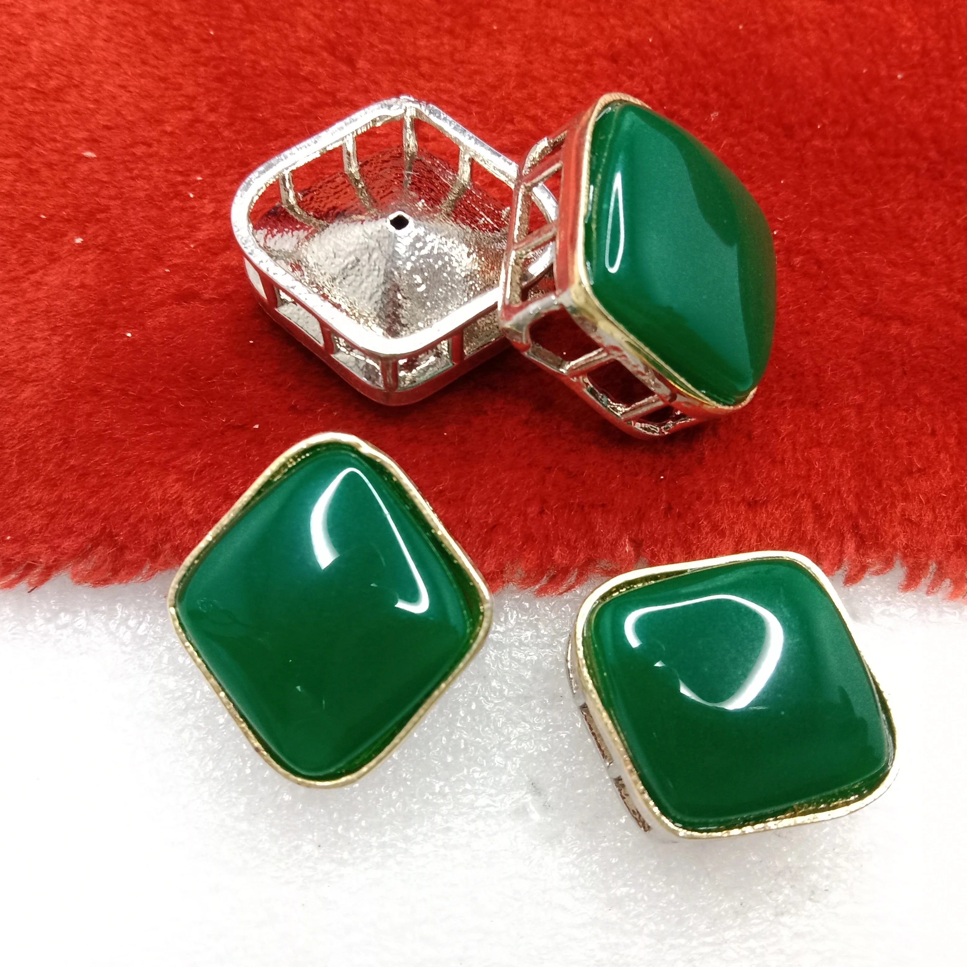 Dark green (4pcs)high quality connectors(25mm)