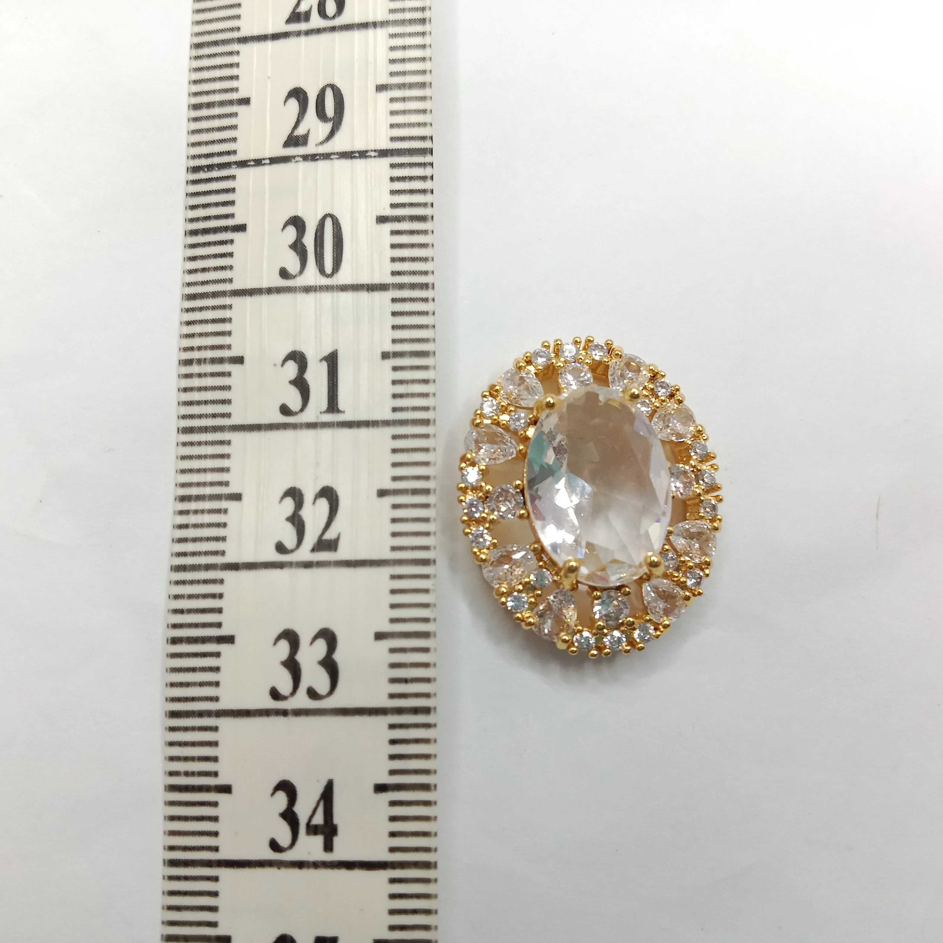 White (4pcs) high quality AD connectors  26mm(1 inches)