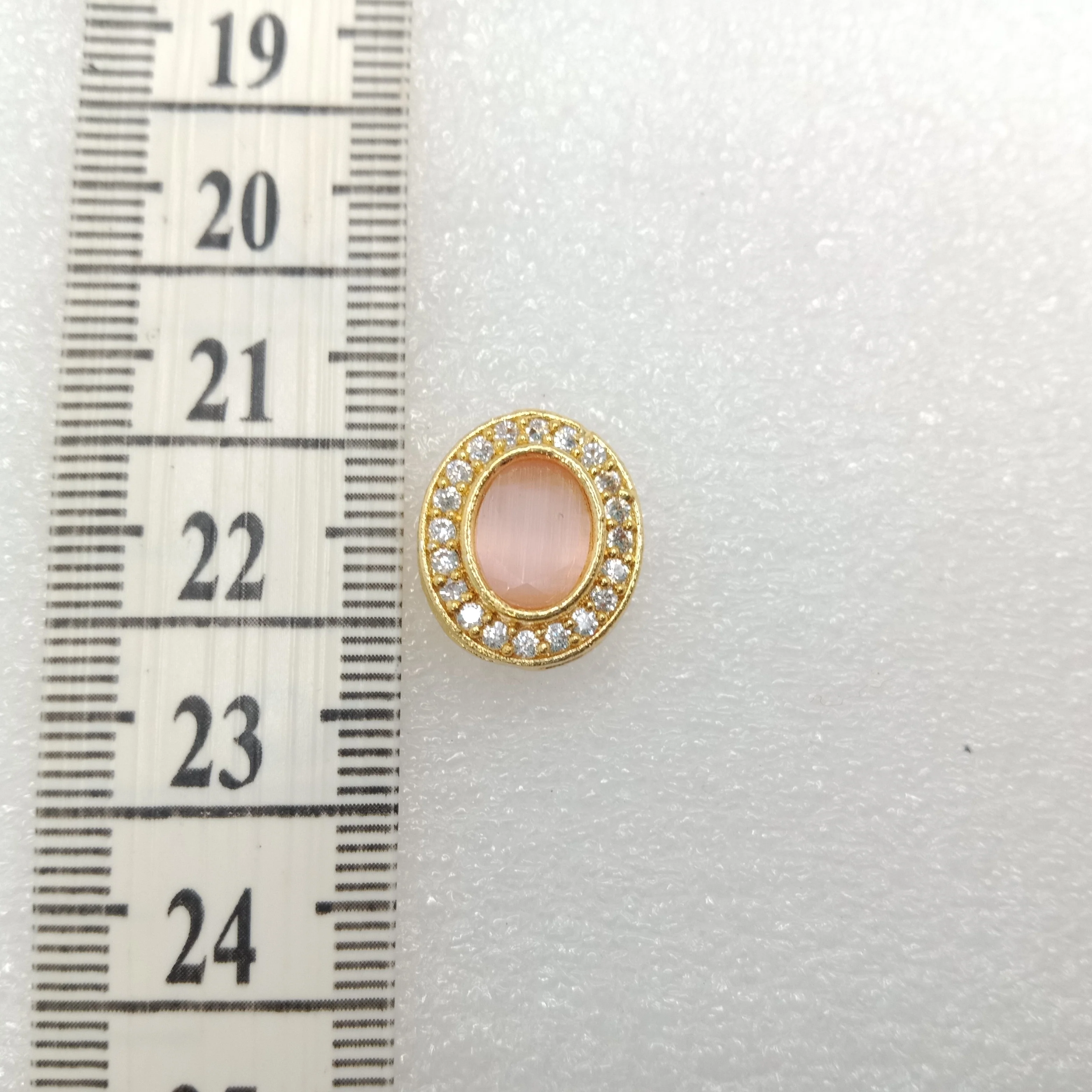 Light pink (10pcs) high quality AD connectors 15mm(2cm )