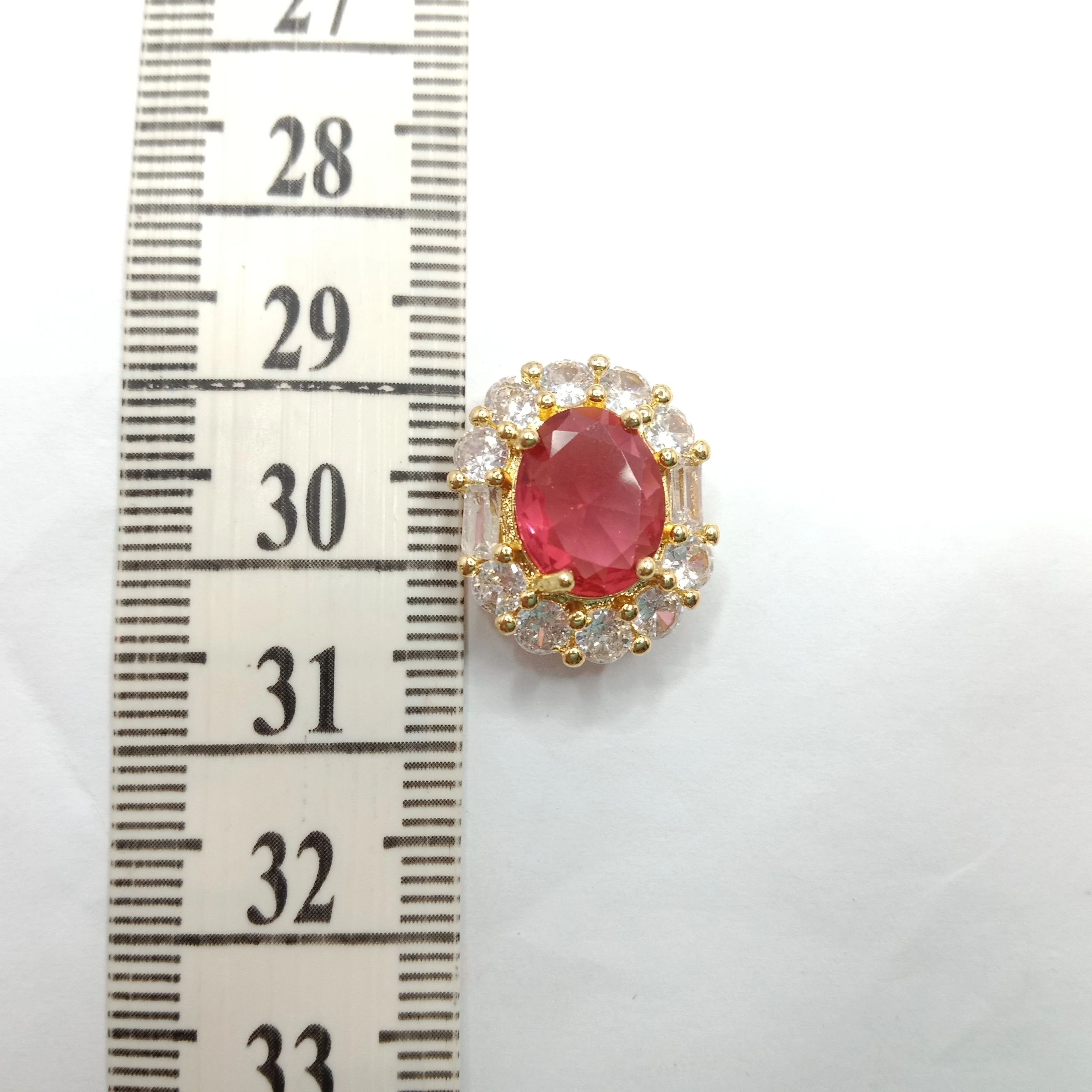 Ruby (6pcs) high quality AD connectors  16mm(1 inches)