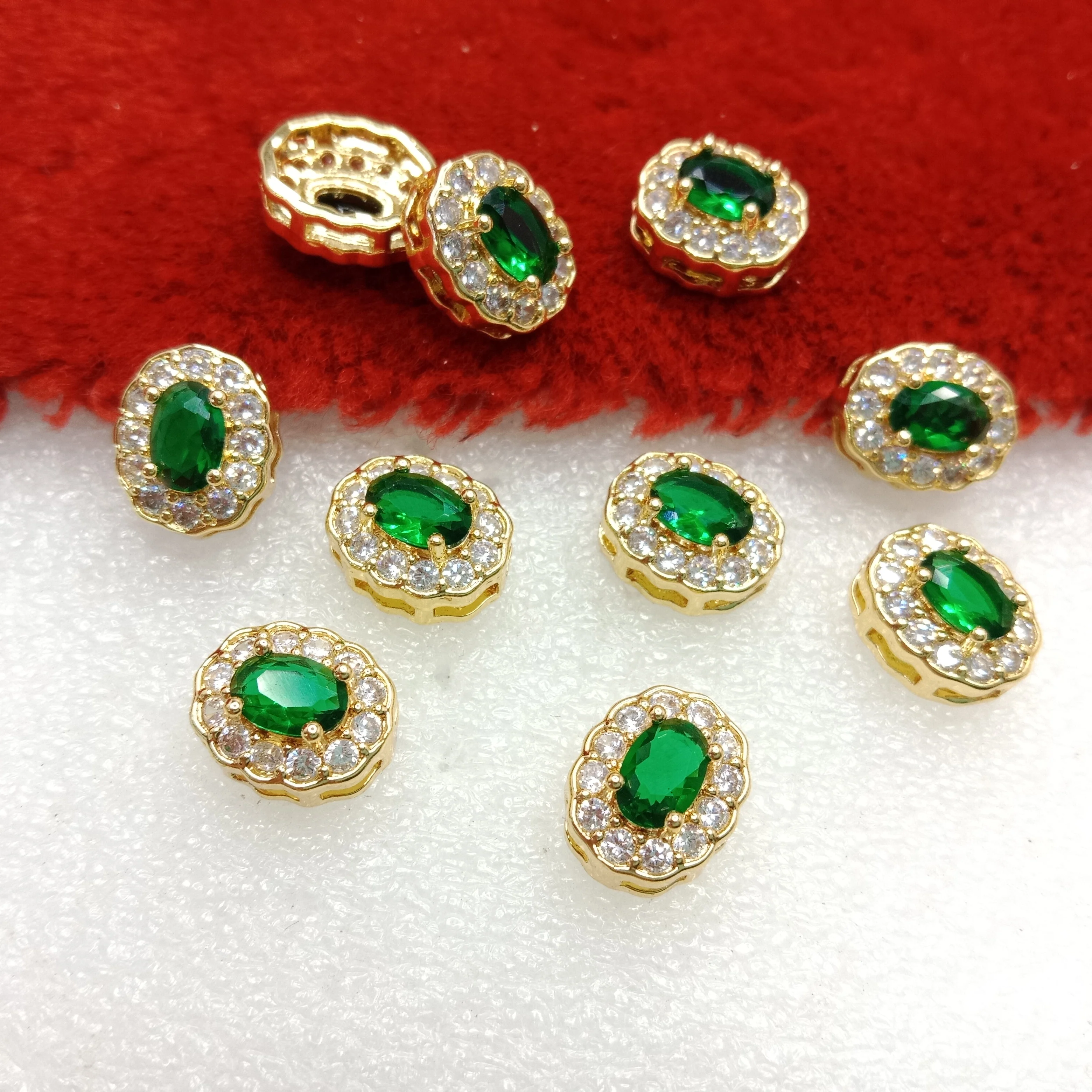 Dark green (10pcs)high quality AD connectors(12mm)(2cm)