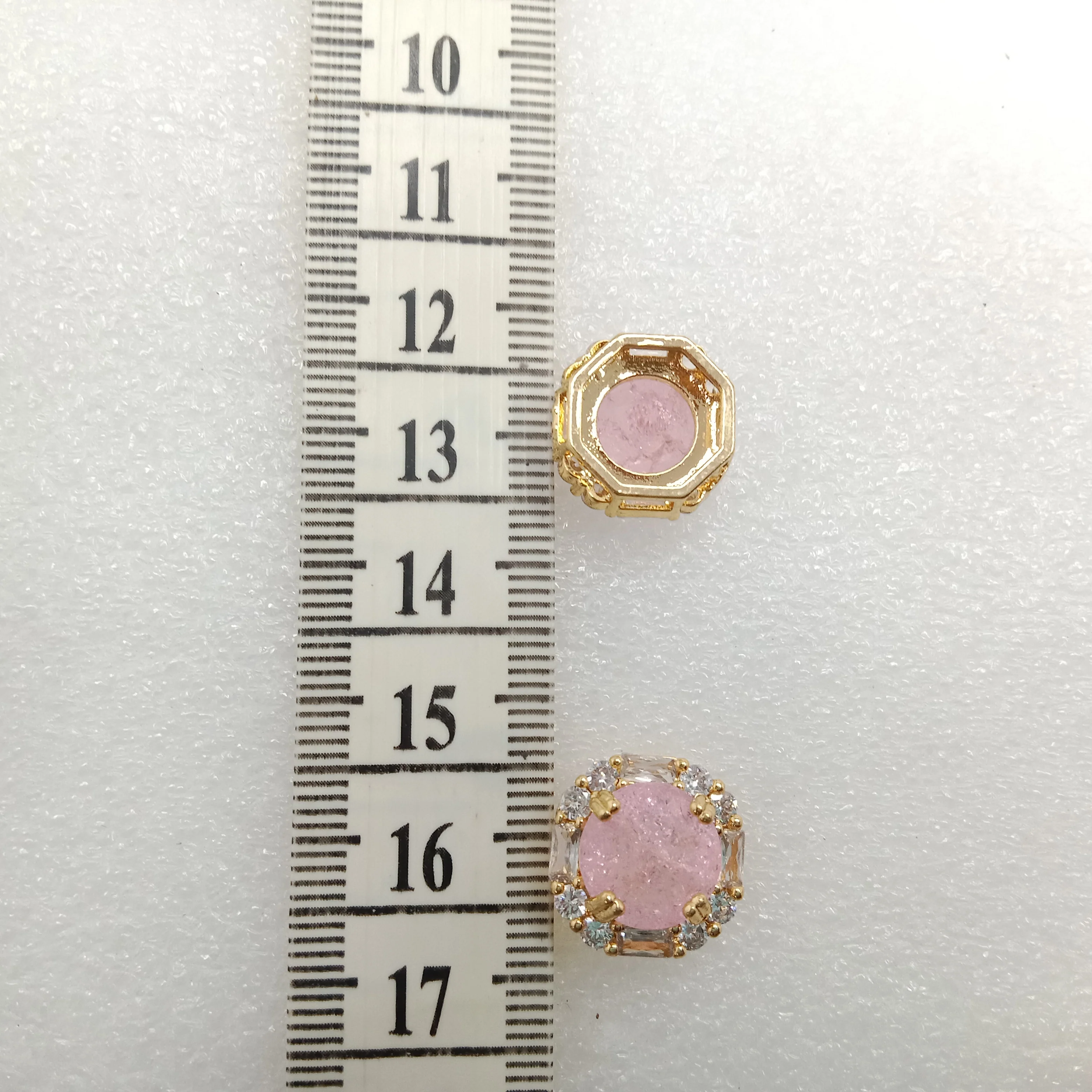 Pink (6pcs) high quality AD connectors 15mm(1cm )