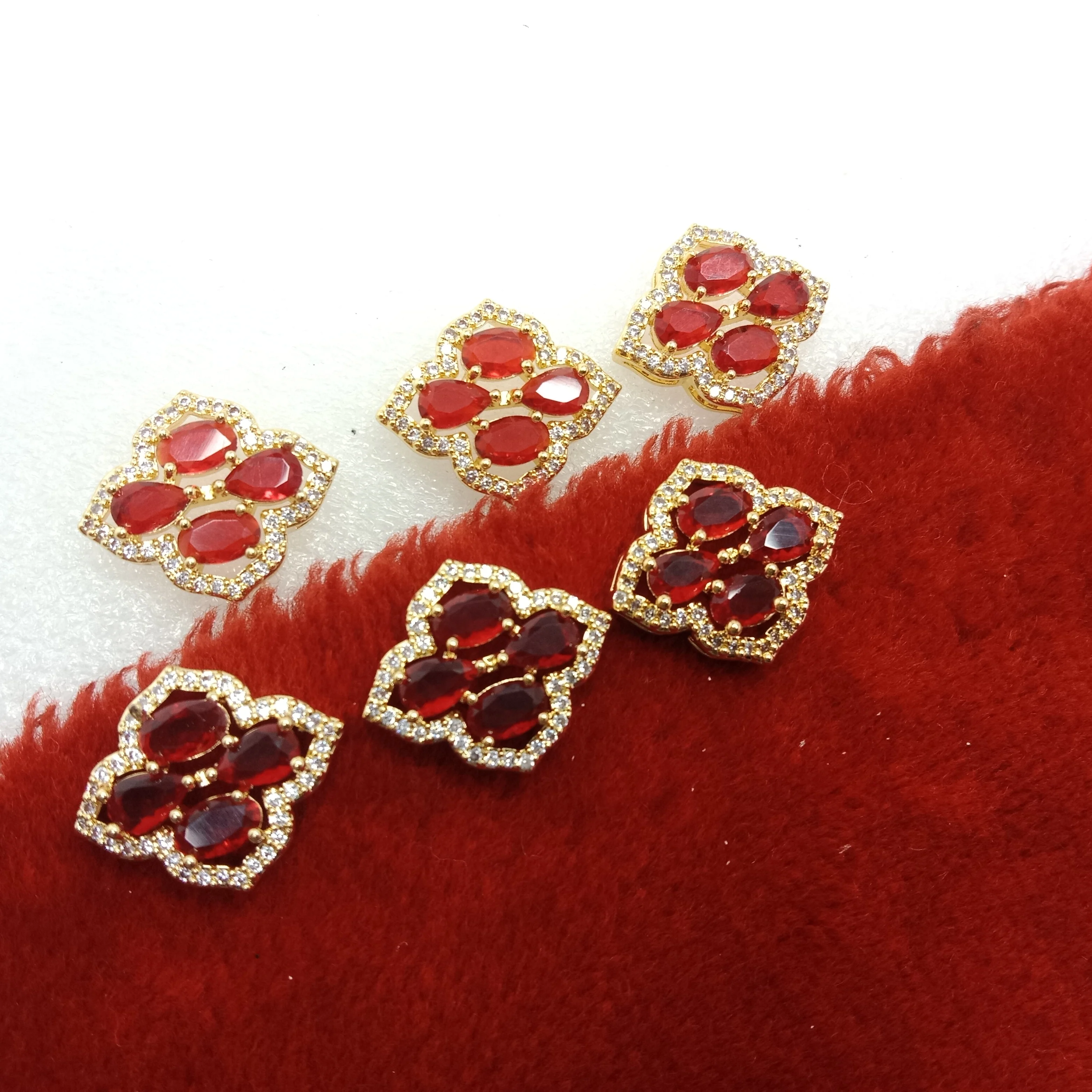 Red (6pcs) high quality AD connectors 23mm(2cm )