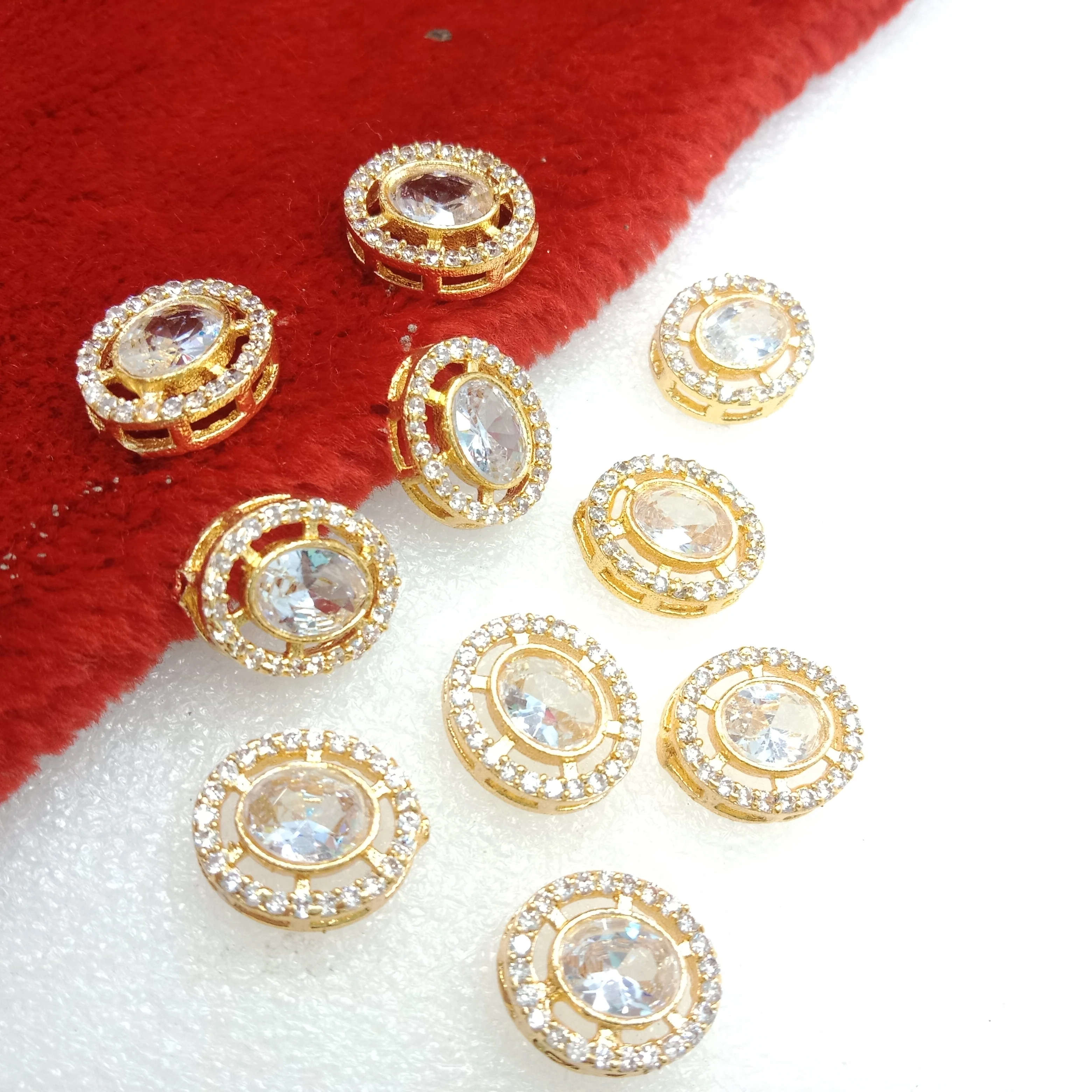 White  (10pcs) high quality AD connectors 15mm(2cm )