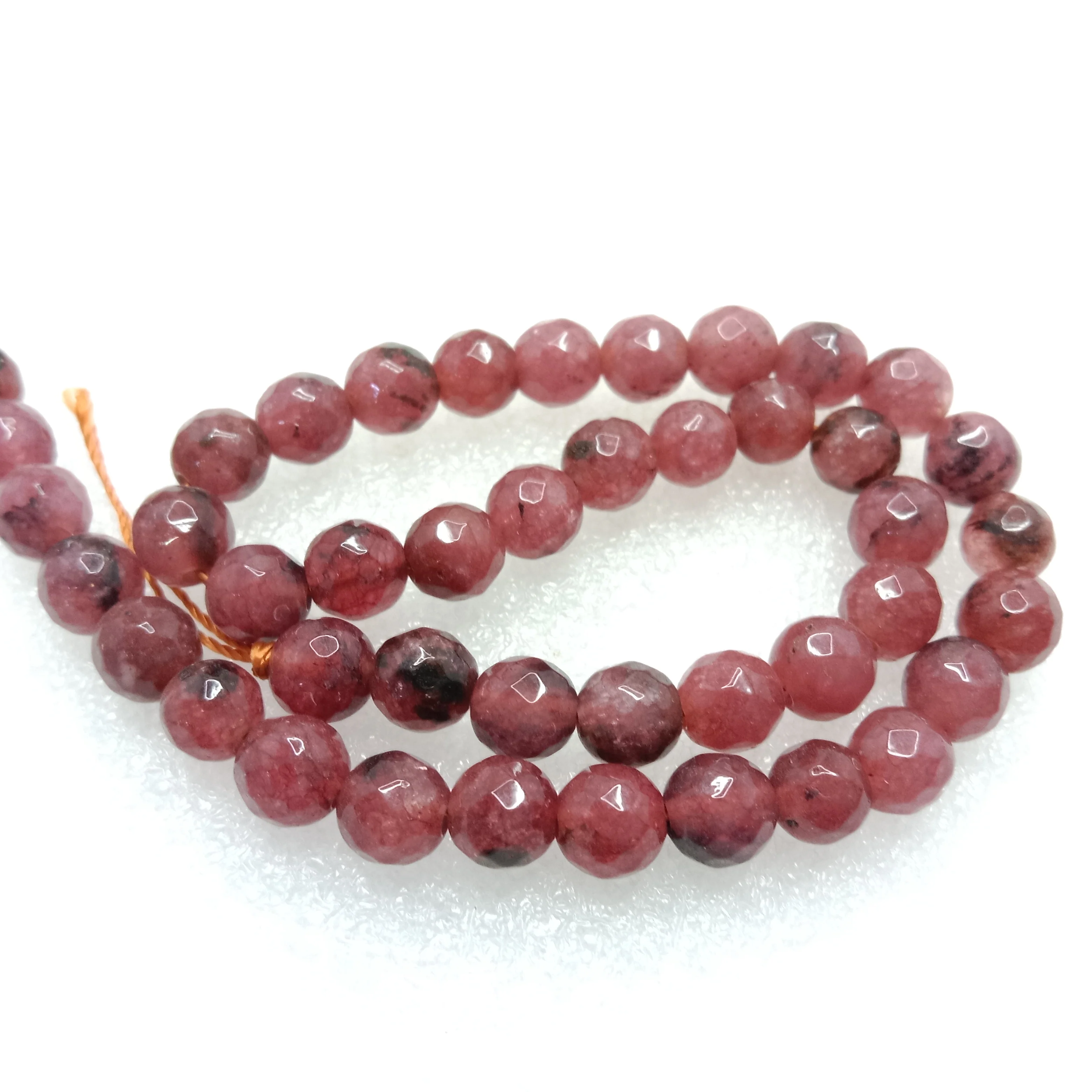 Ruby High Quality agate Round Beads 6mm 1 string(60pcs