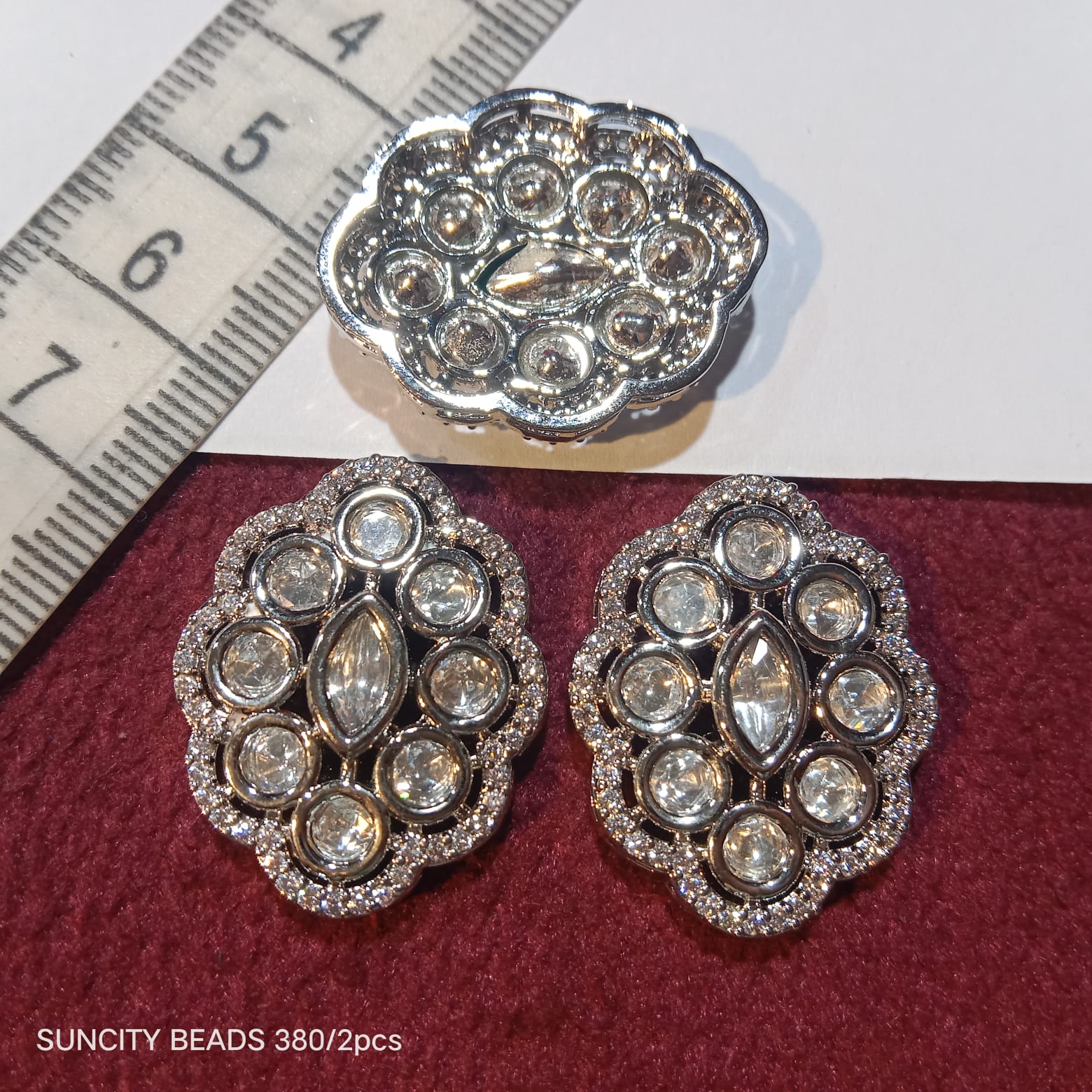 Sliver(2pcs)high quality AD connectors(5cm)