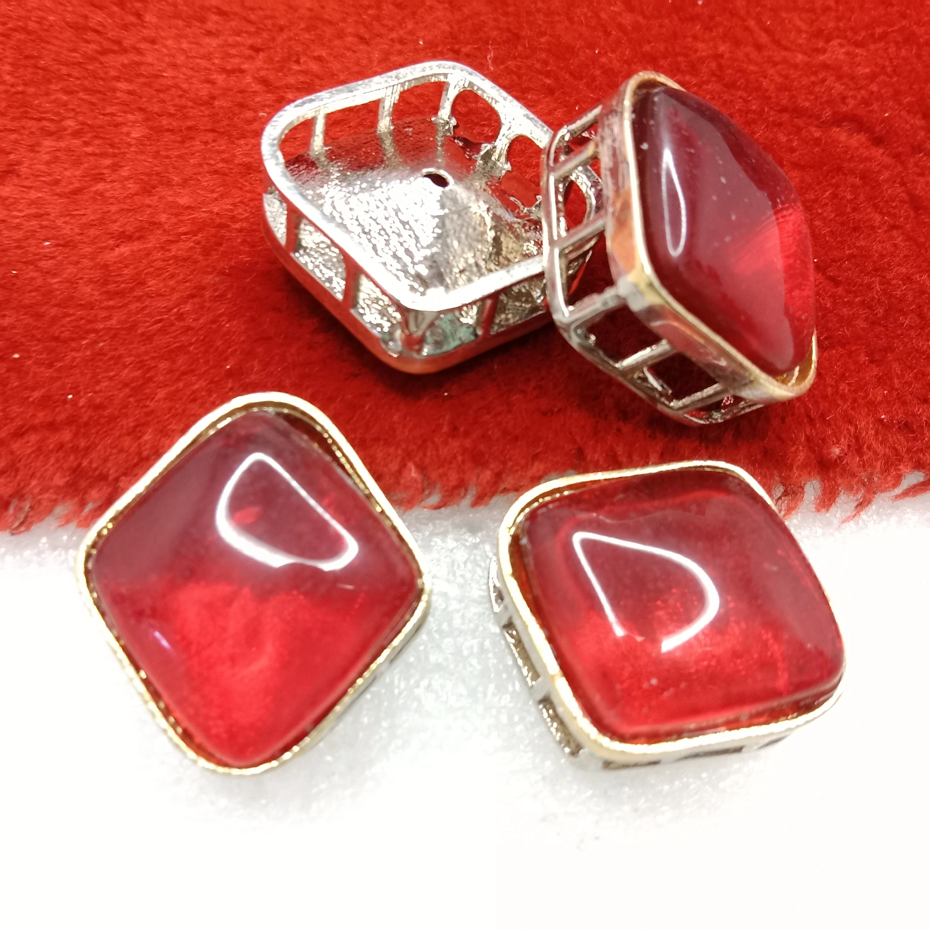 Red(4pcs)high quality connectors(25mm
