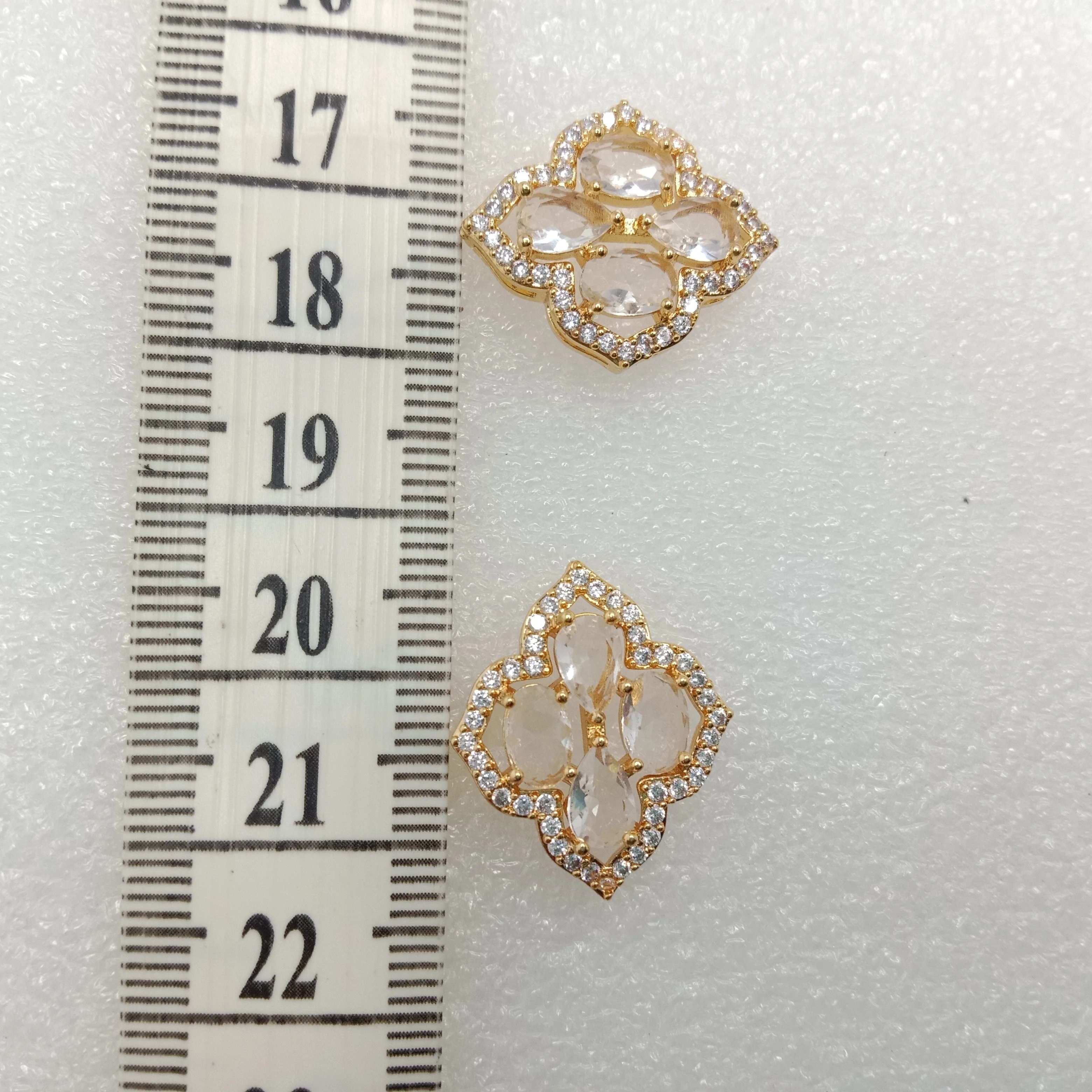 White (6pcs) high quality AD connectors 23mm(2cm )