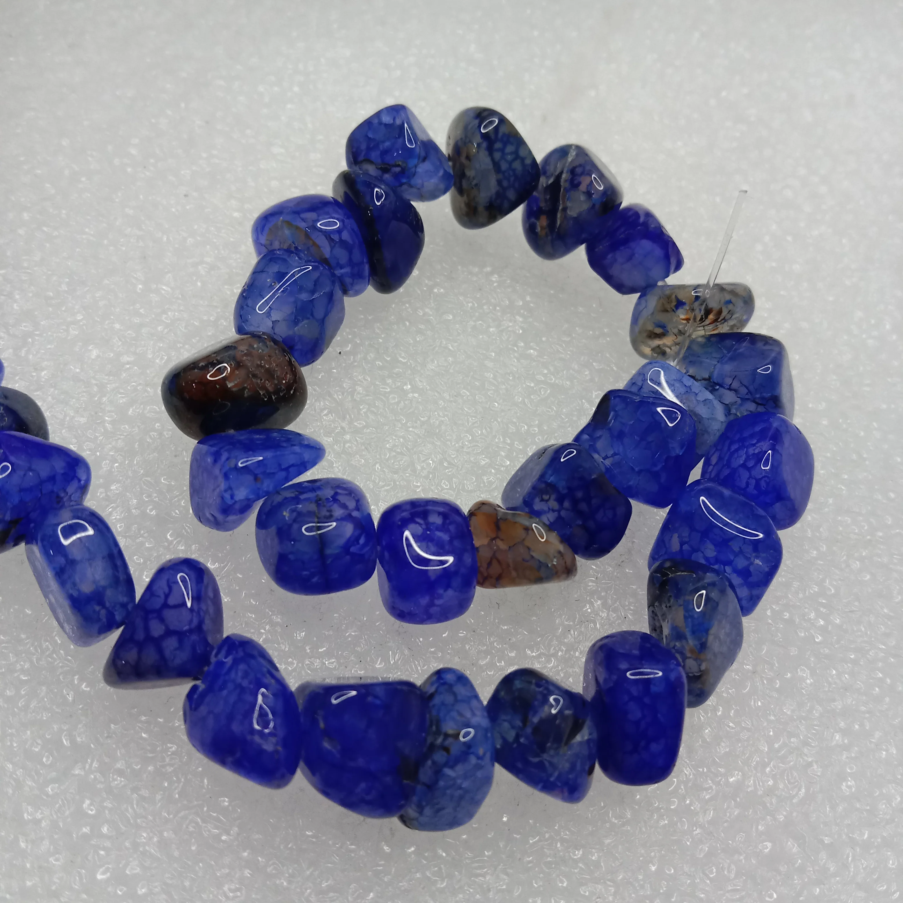 Shaded dark blue