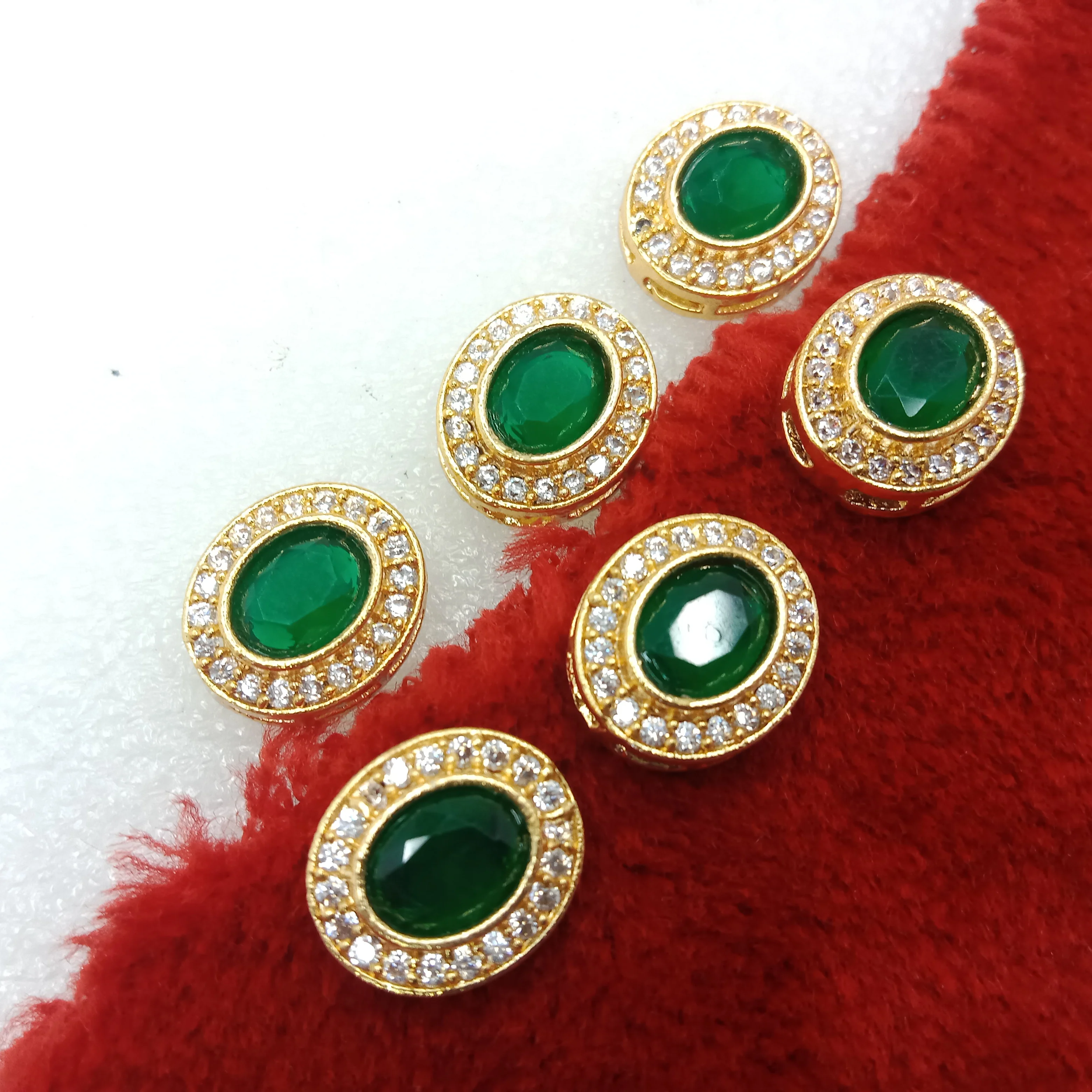 Dark green(10pcs) high quality AD connectors 15mm(2cm )