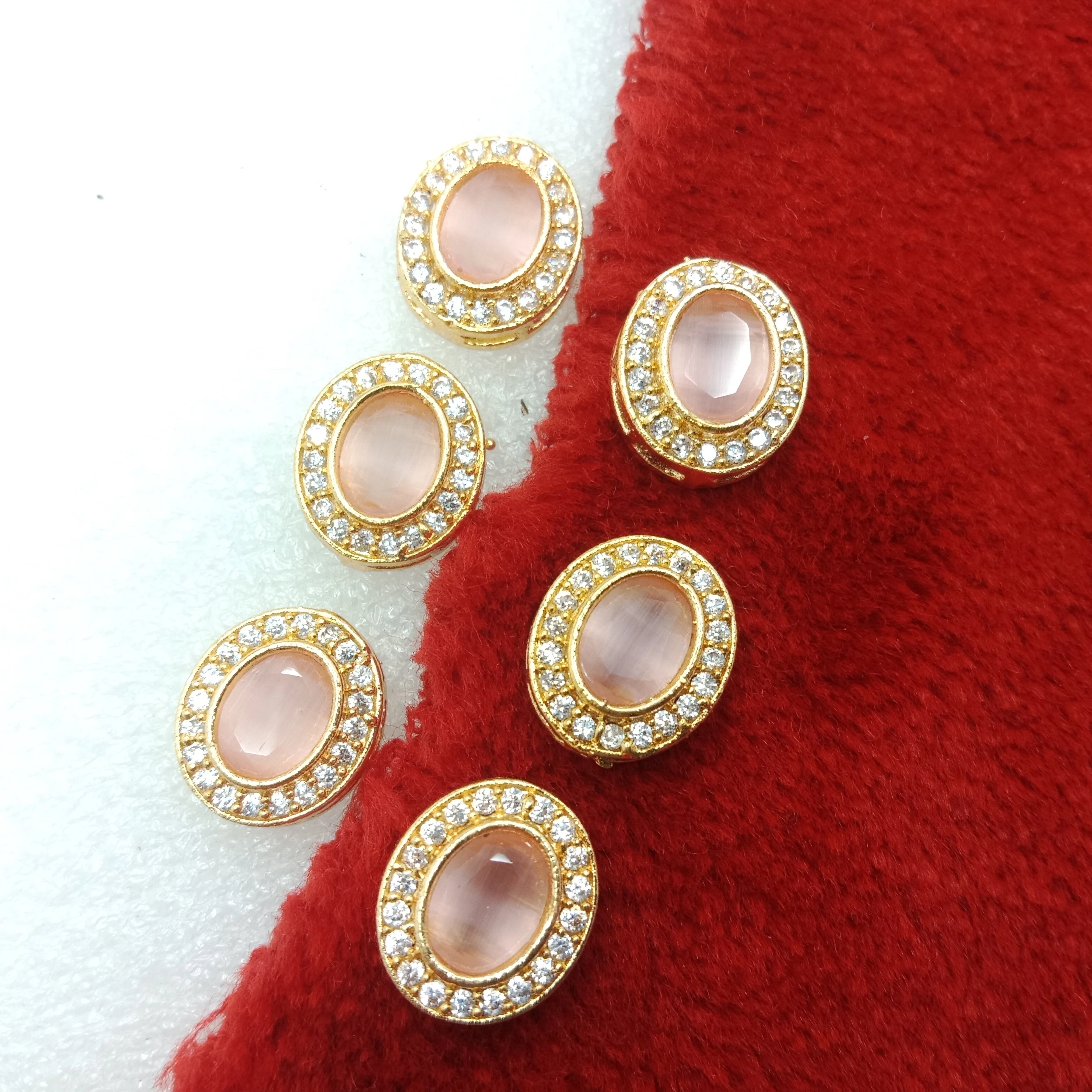 Light pink (10pcs) high quality AD connectors 15mm(2cm )