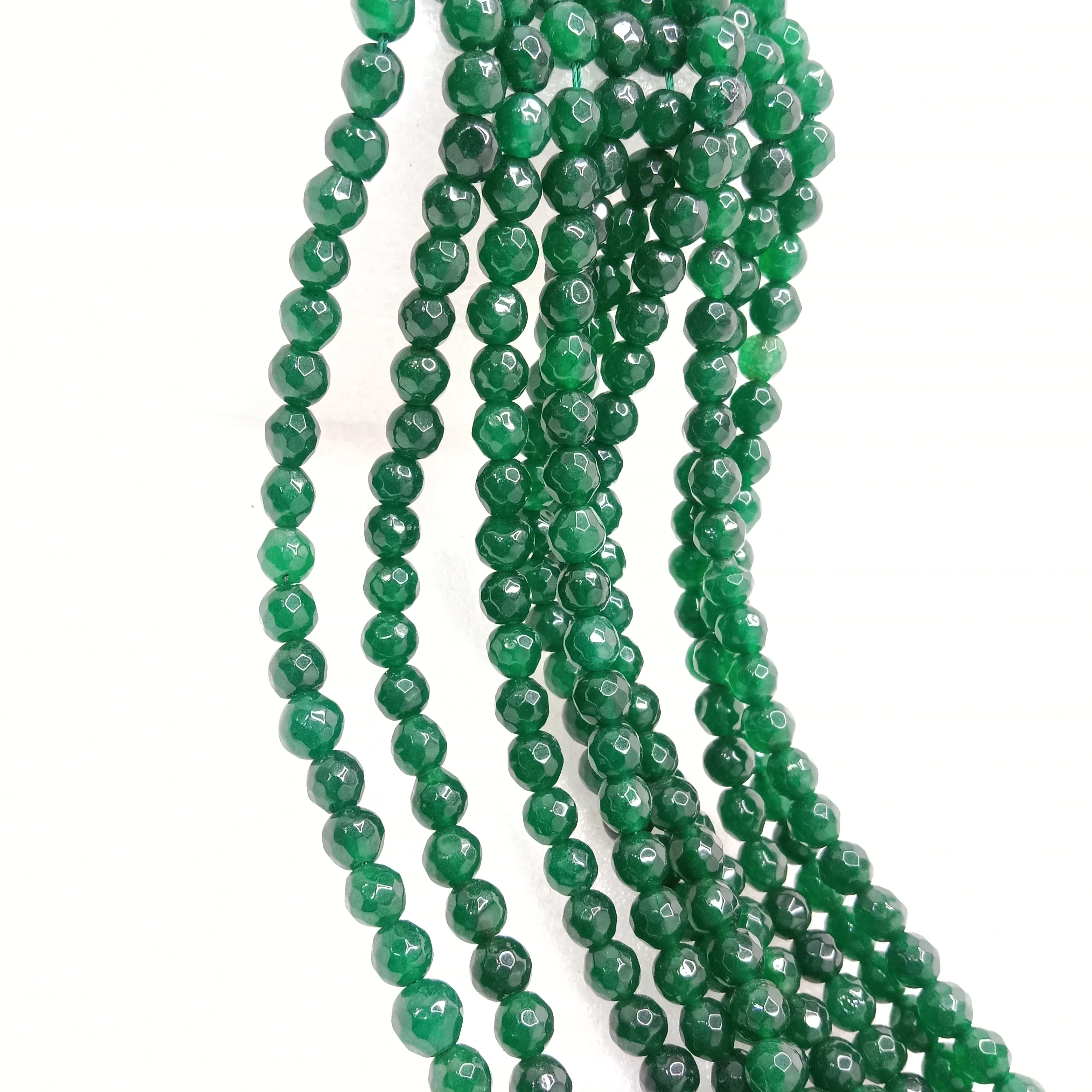 Dark green High Quality agate Round Beads 6mm 1 string(60pcs