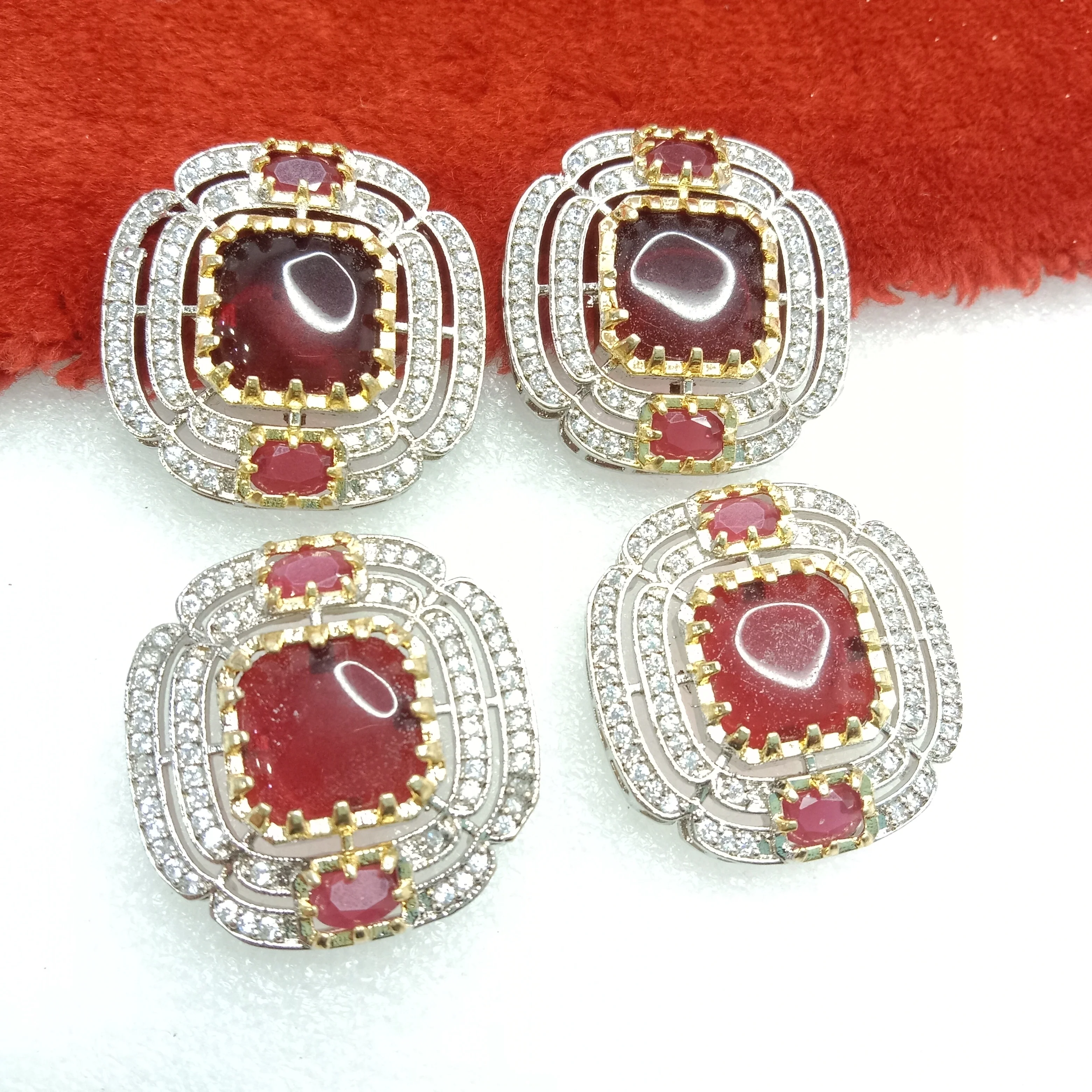 Red(2pcs) high quality AD connectors 31mm(2cm )