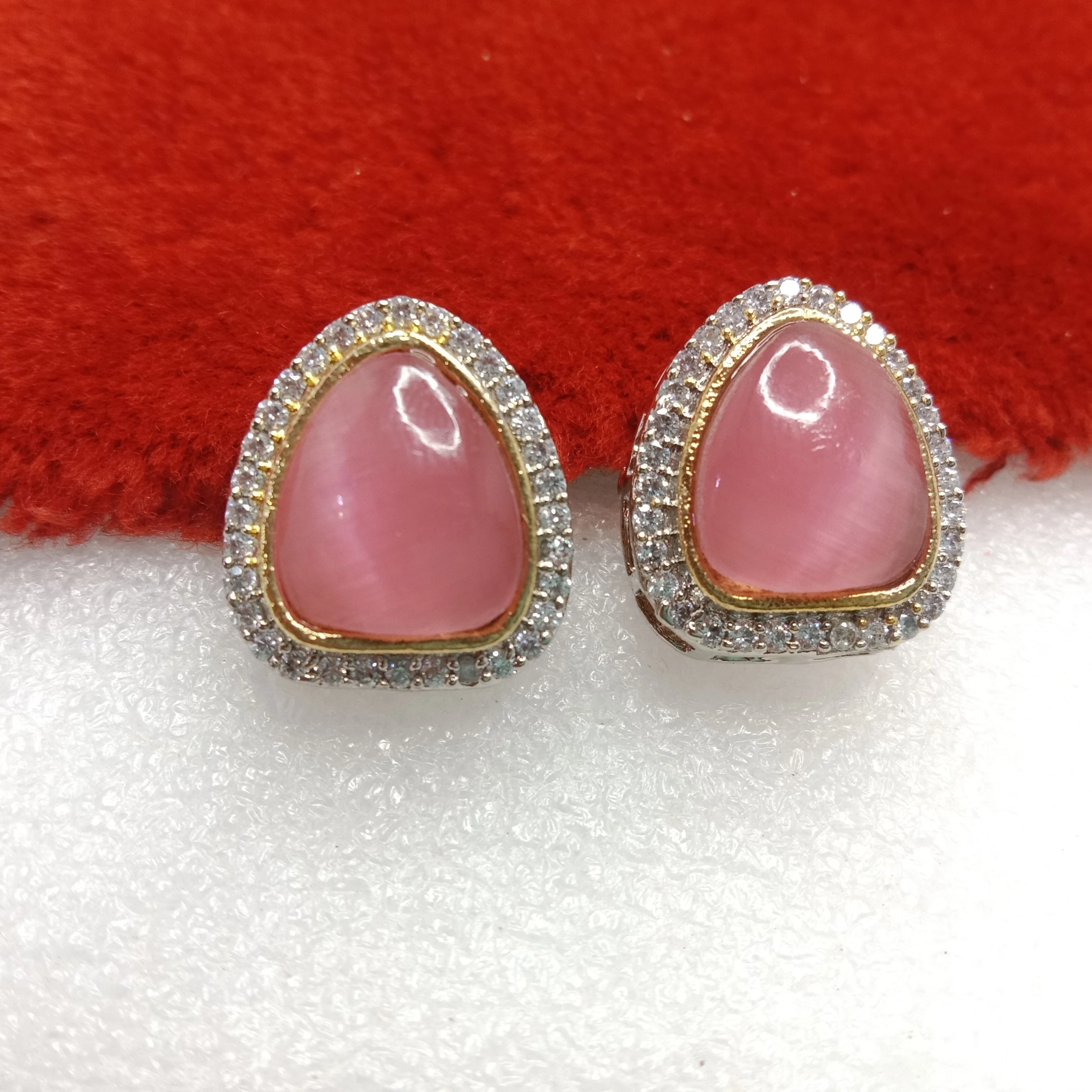 High quality(1 pair) erasing pink colour 22mm (2cm)