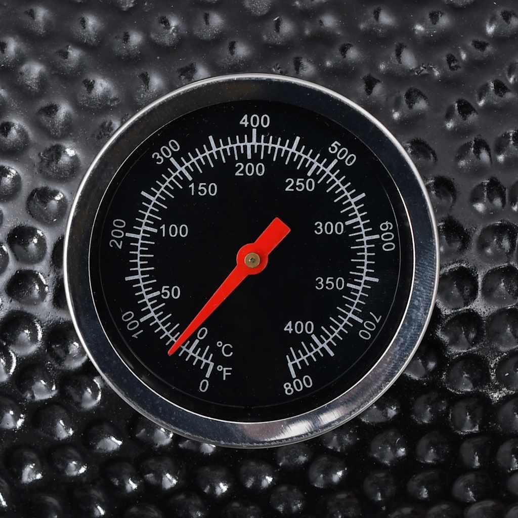 Kamado barbacoa parrilla y ahumador cerámico 81 cm v7356